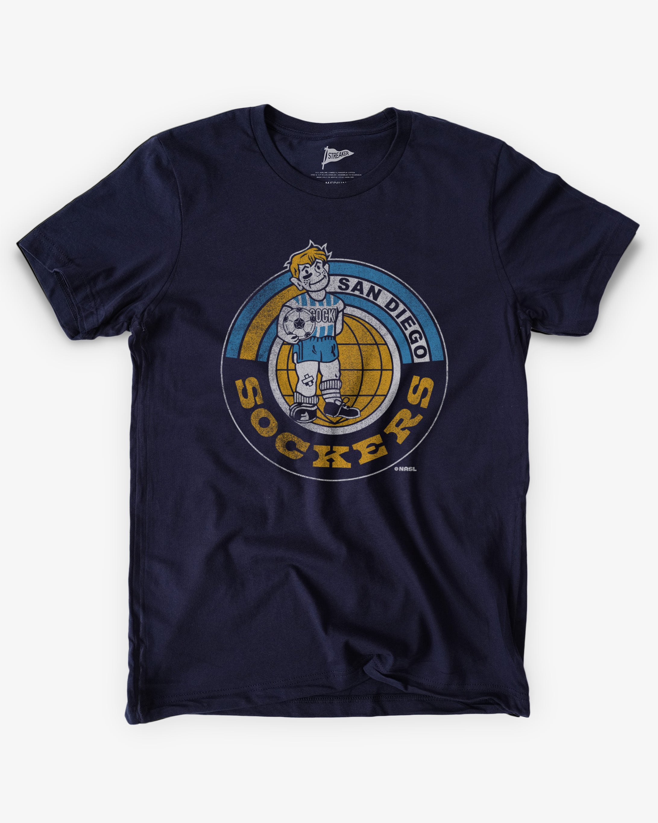 1978 San Diego Sockers Tee - Vintage Inspired Soccer Shirt
