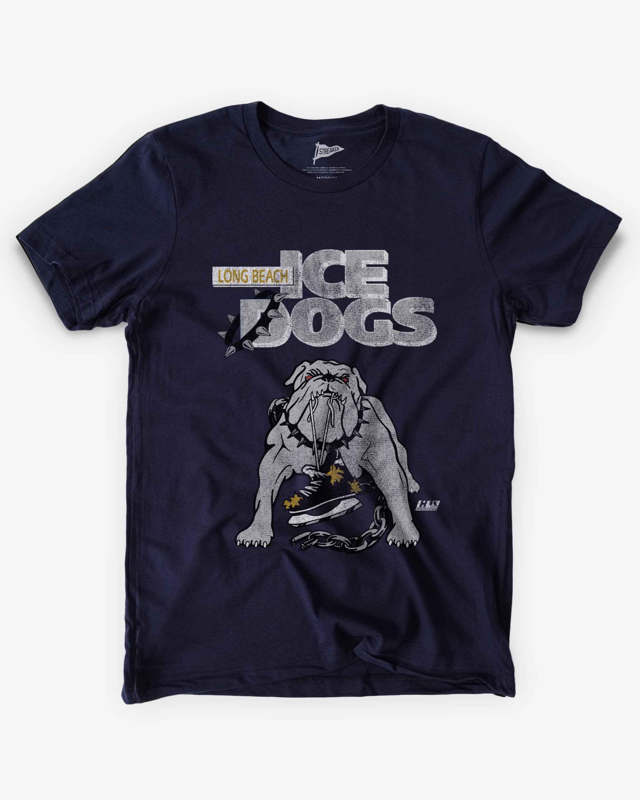 1996 Long Beach Ice Dogs Tee - Relive the Vintage Hockey Legacy