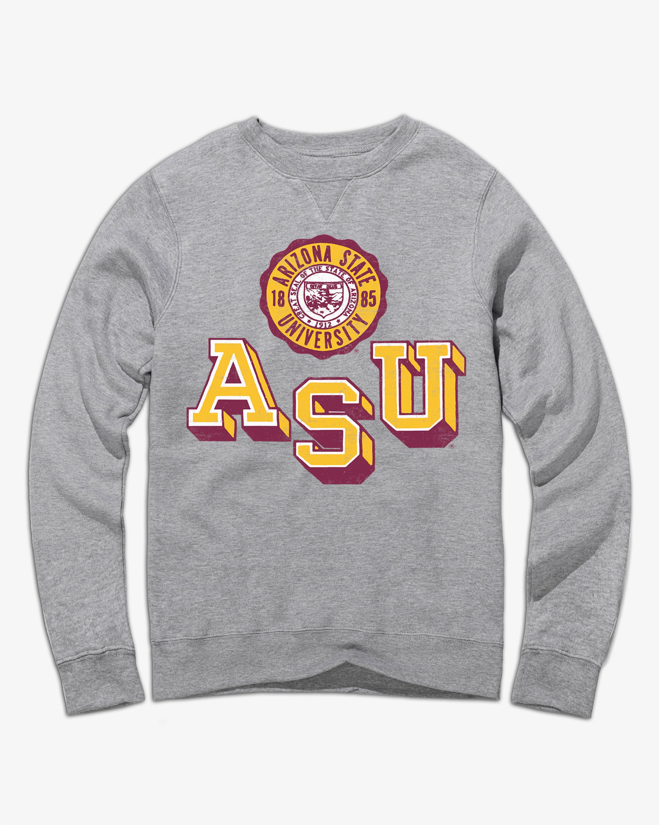 Arizona State Vintage Letterman Crewneck Sweatshirt | College