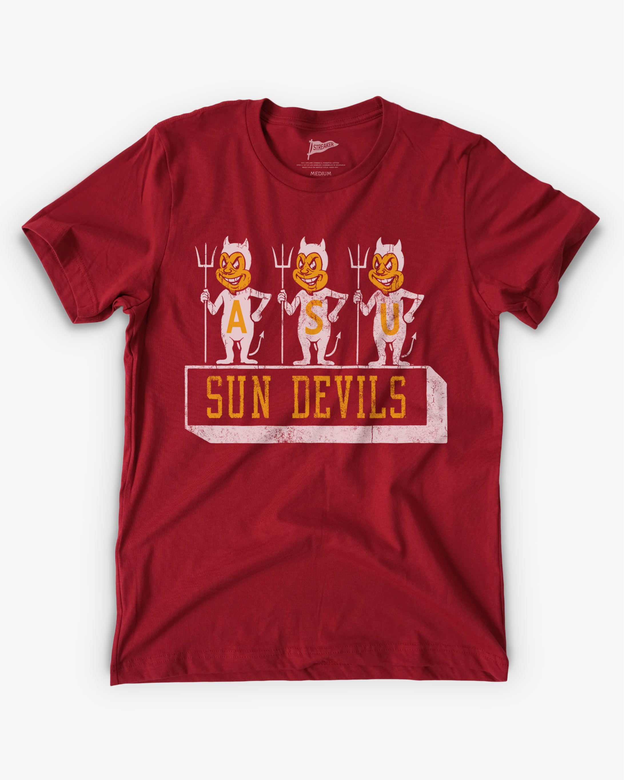 Arizona State Vintage Sparky Lineup Tee | College Vault Exclusive