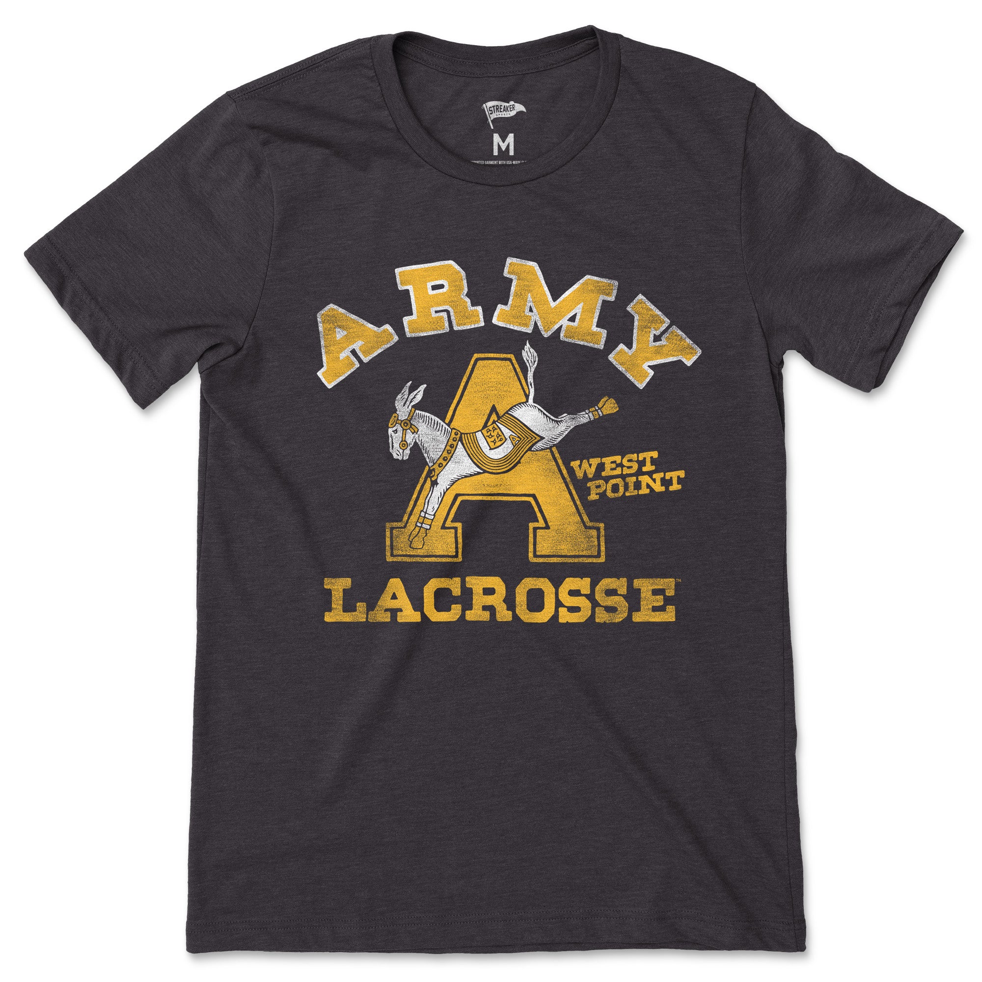 Vintage Army Lacrosse Tee | Iconic 1940s Logo & Premium Softness