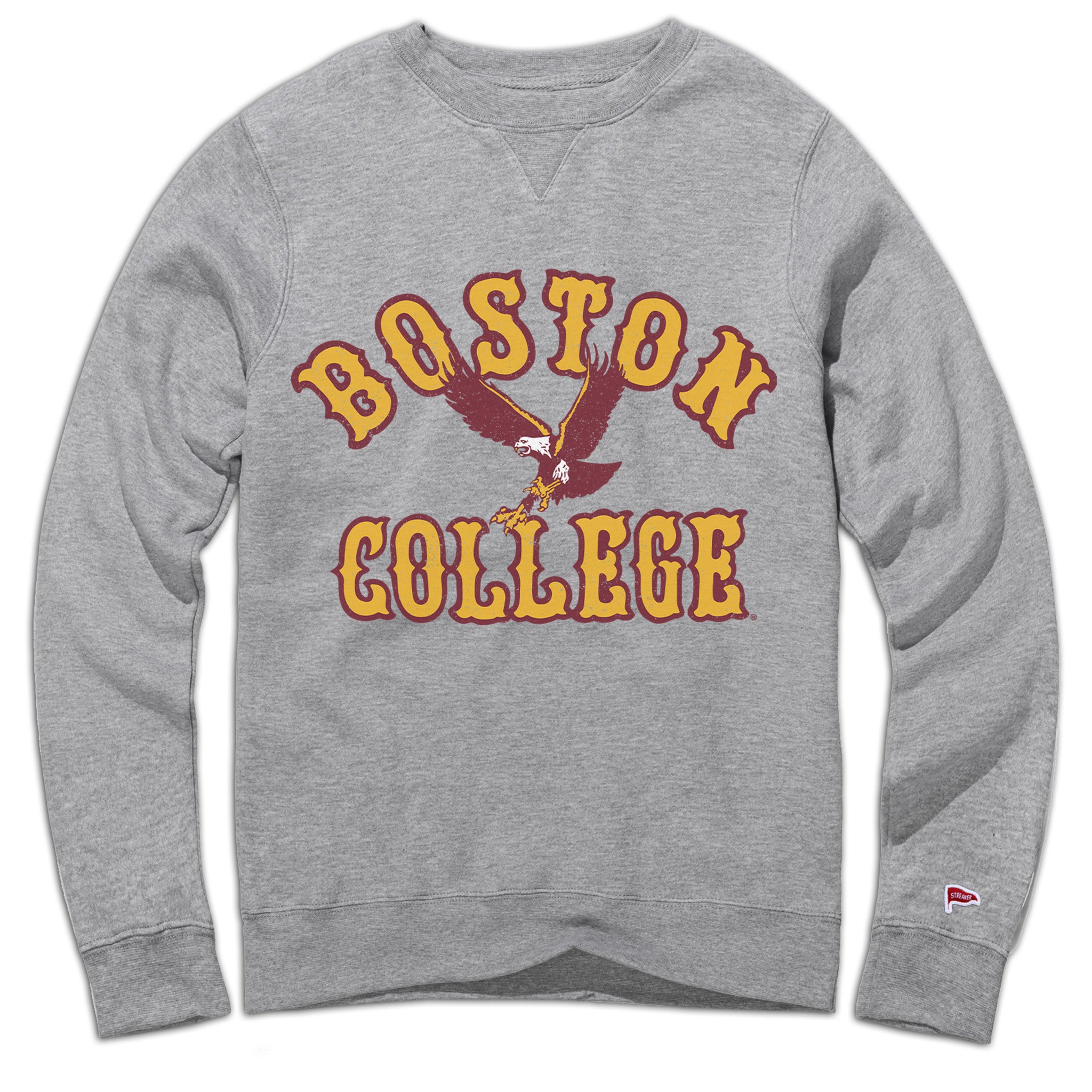 boston campus gear Boston College Vintage Campus Crewneck Sweatshirt X-Large