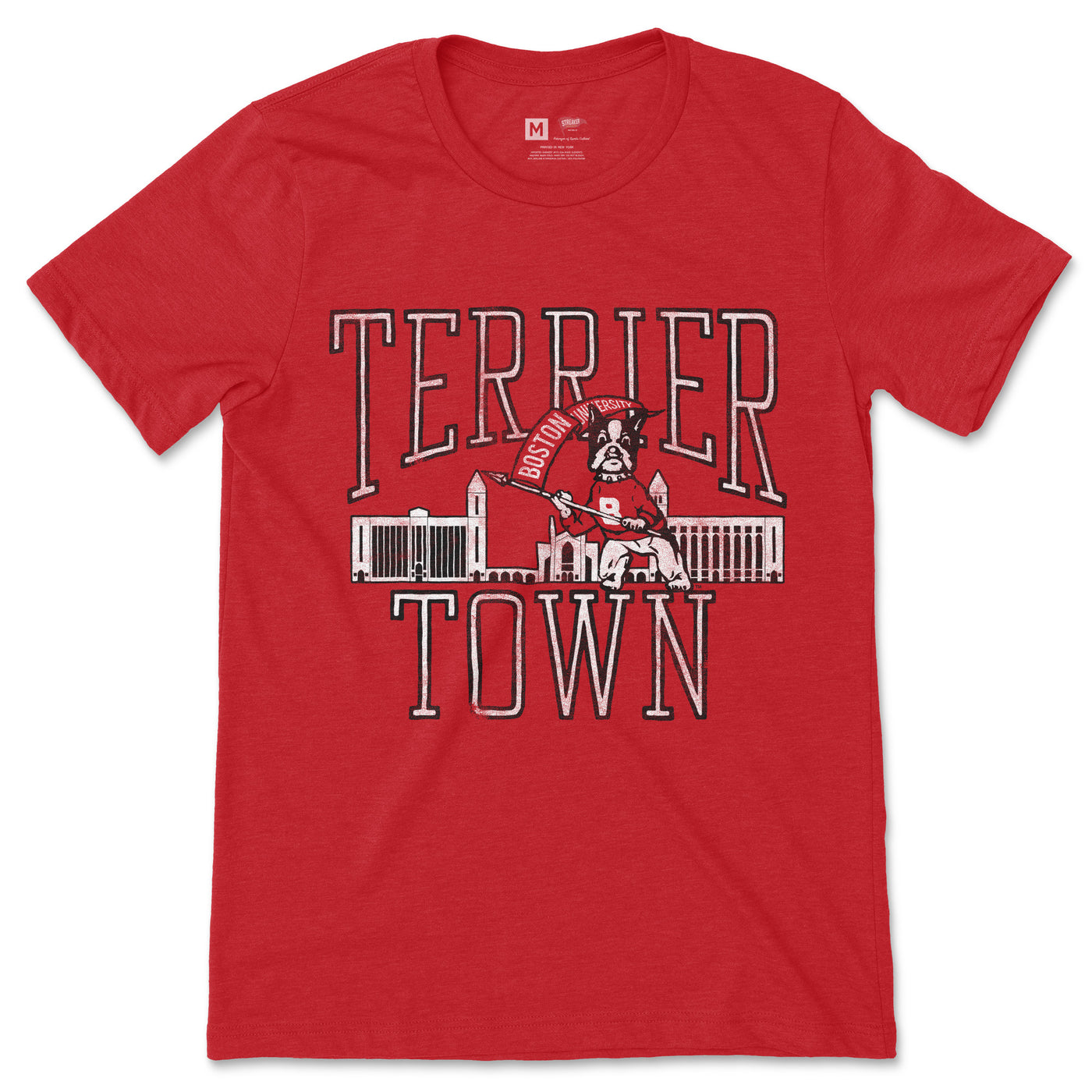 Boston University Terrier Town Tee - Streaker Sports