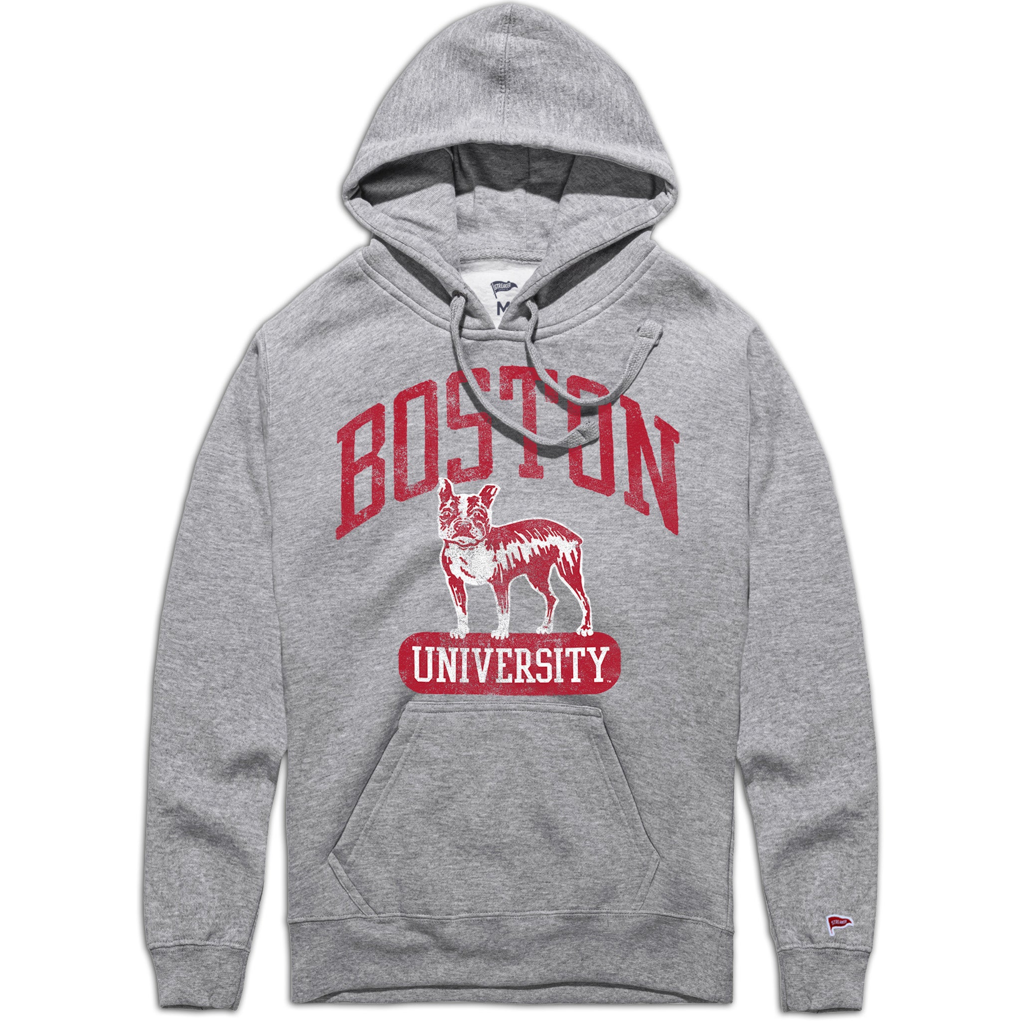boston university gear Boston University Vintage Campus Hoodie Hoodie X-Large
