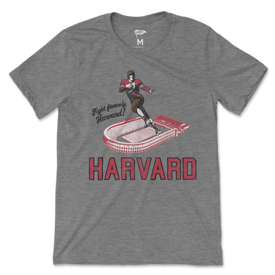 Harvard Stadium Vintage Football Tee - Streaker Sports