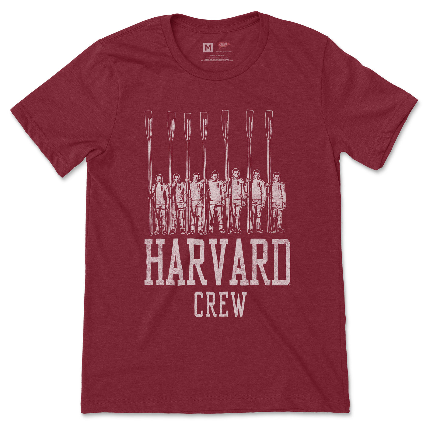 Harvard Vintage Crew Tee - Streaker Sports