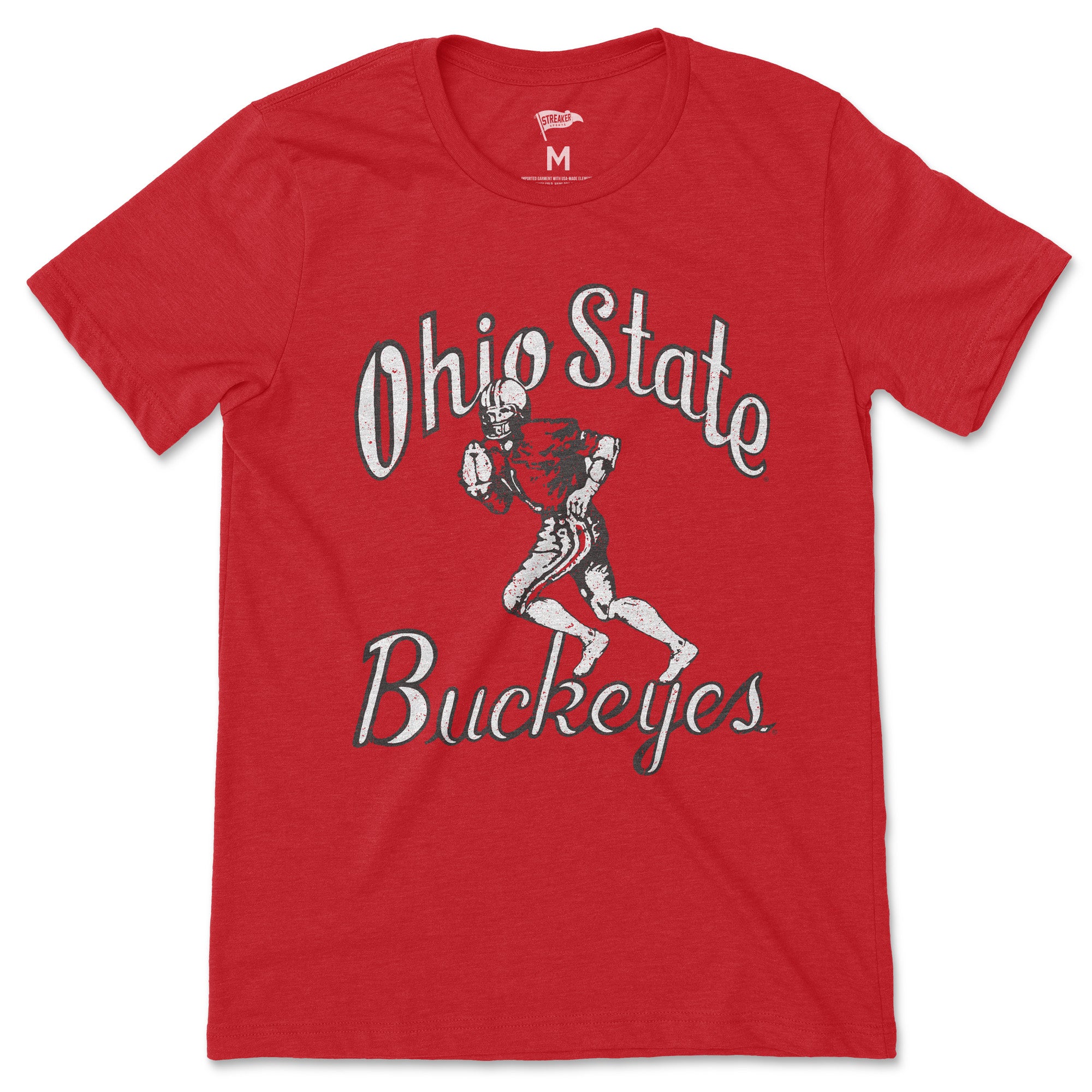 80s 90s OHIO STATE フットボールTシャツ　ヴィンテージ Ohio State Vintage Football Tee – Streaker Sports