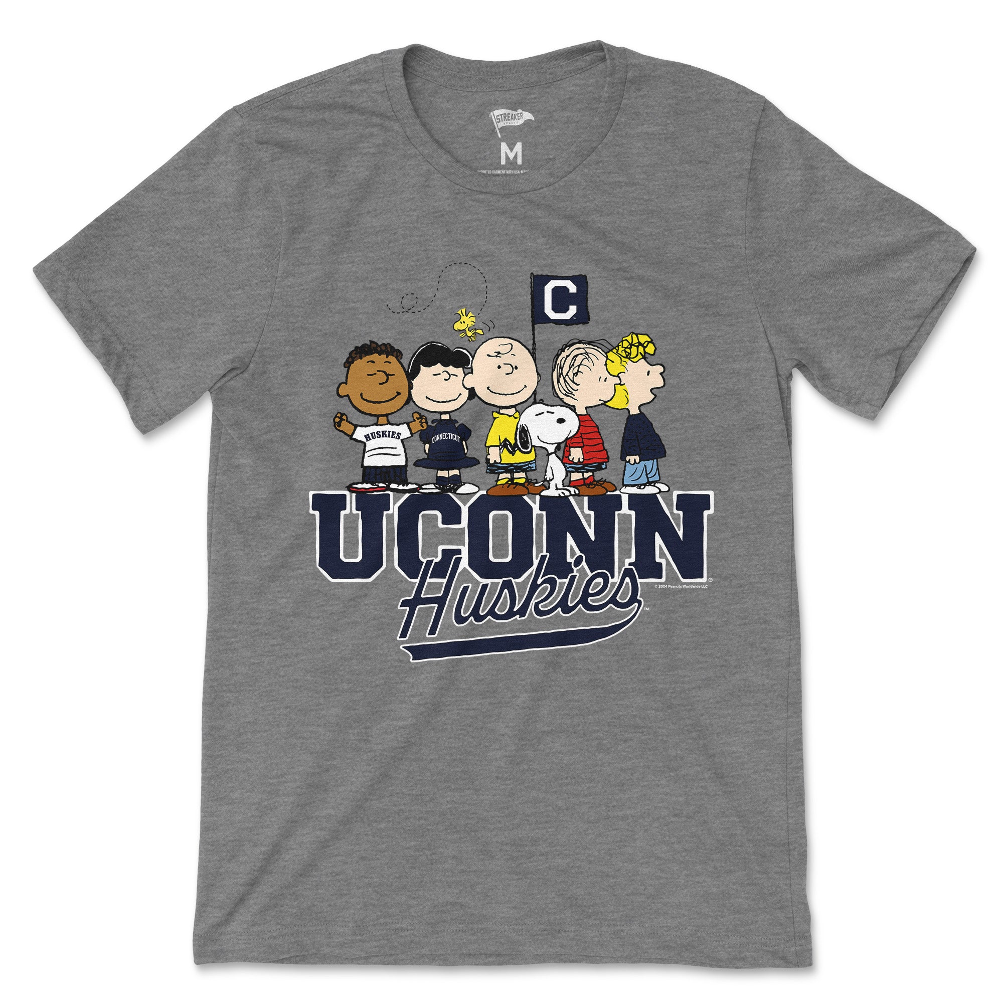 Graphic Tees Peanuts Gang T Shirt Peanuts X UConn The Gang Tee