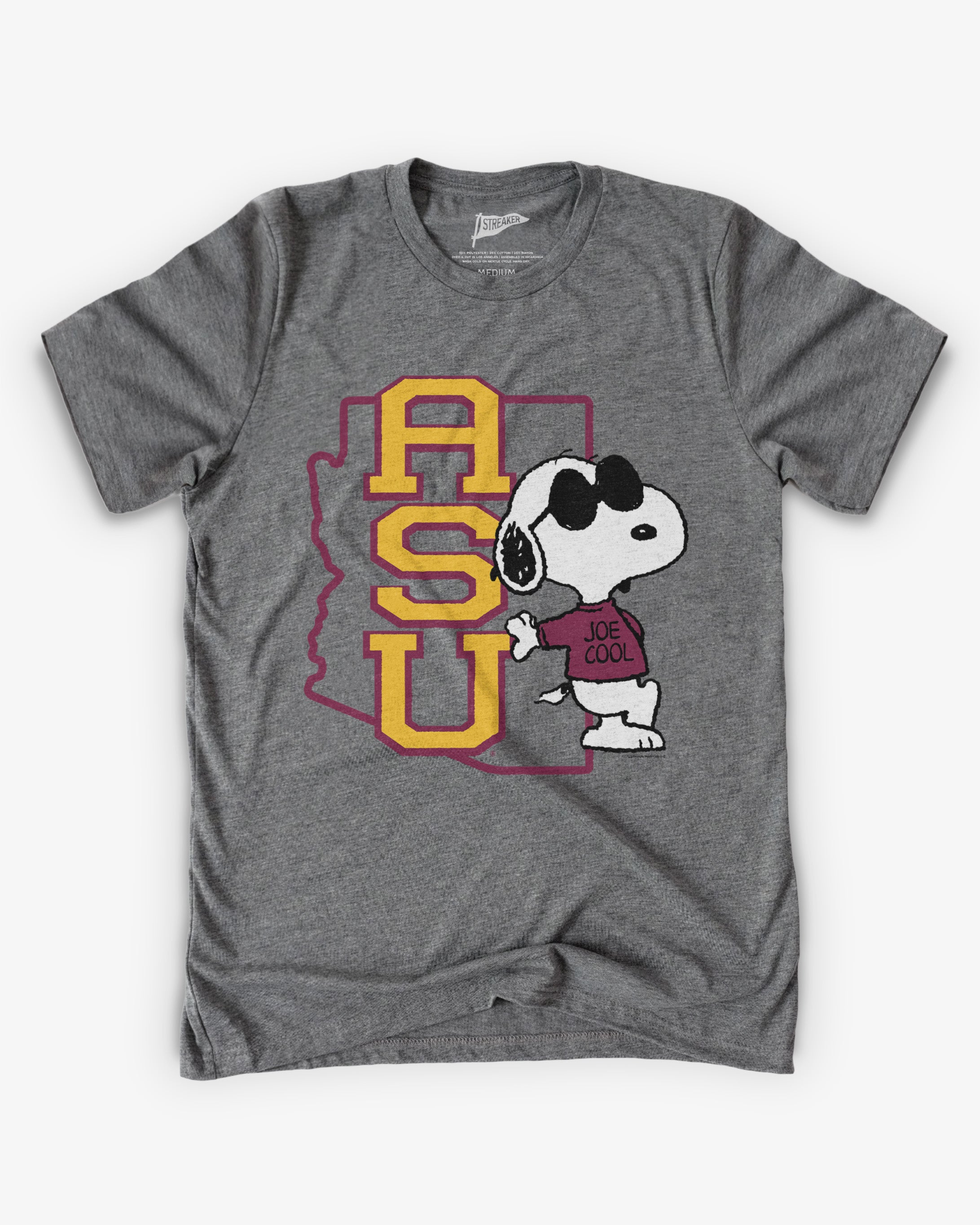 Peanuts x Arizona State Joe Cool Tee | Vintage Collegiate Style