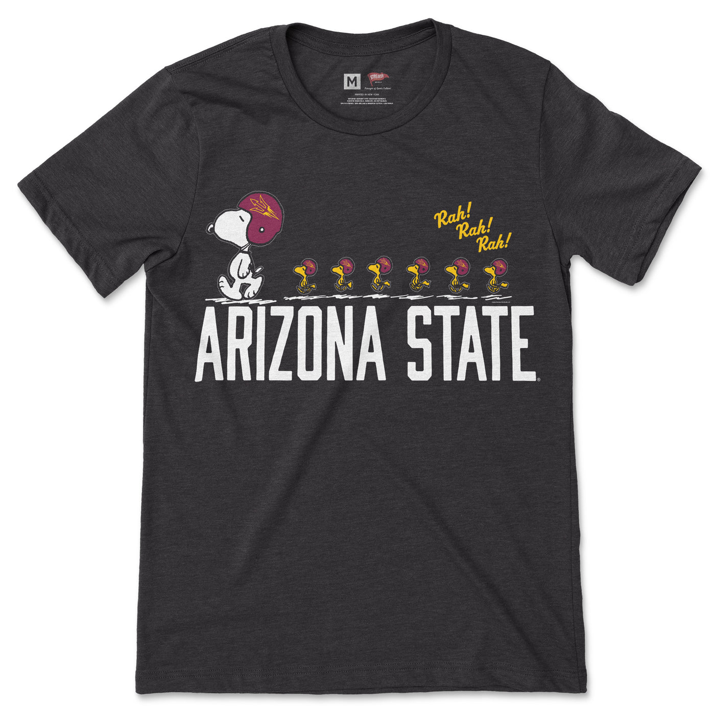 Peanuts x Arizona State Snoopy's Football Team Tee - Streaker Sports