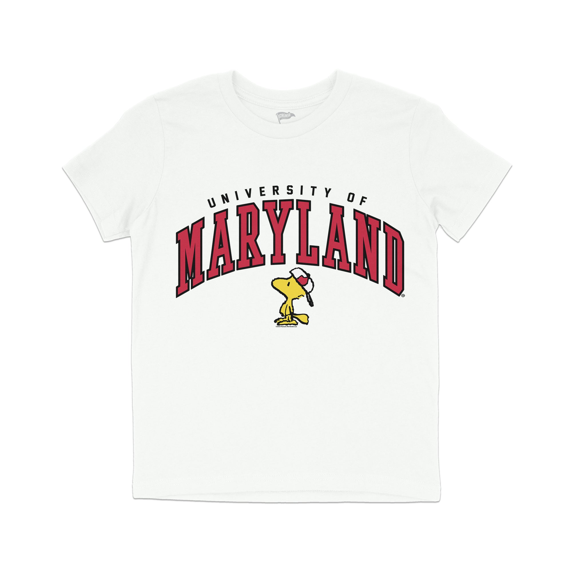 Maryland Woodstock Youth Tee Peanuts x Streaker Sports 🏈🥜🐶
