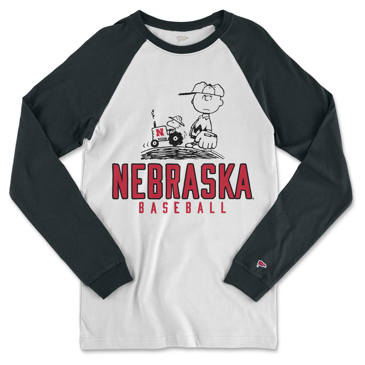 Peanuts x Nebraska Baseball Shirt - Streaker Sports
