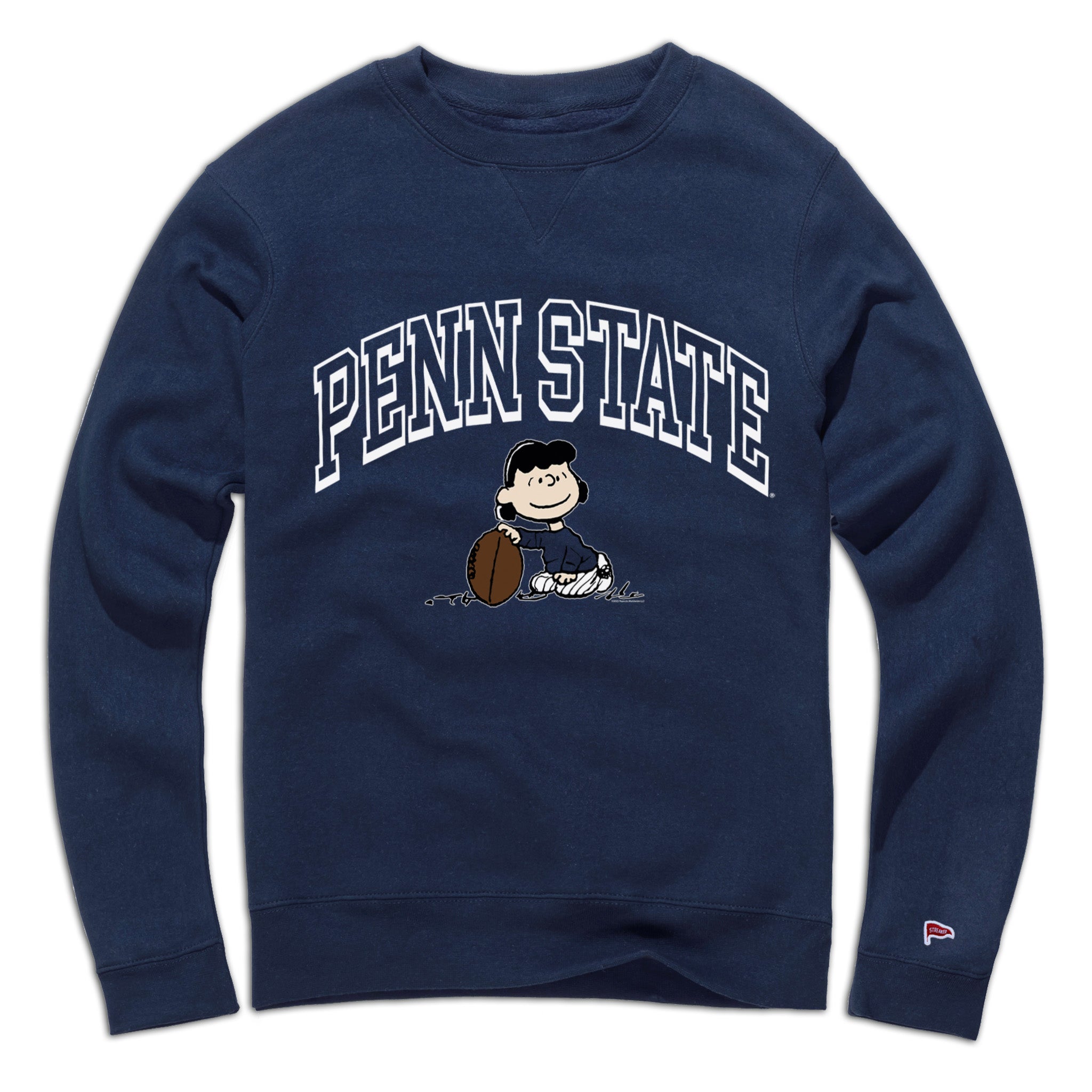 Streaker Sports Peanuts x Penn State Lucy Football Crewneck Sweatshirt