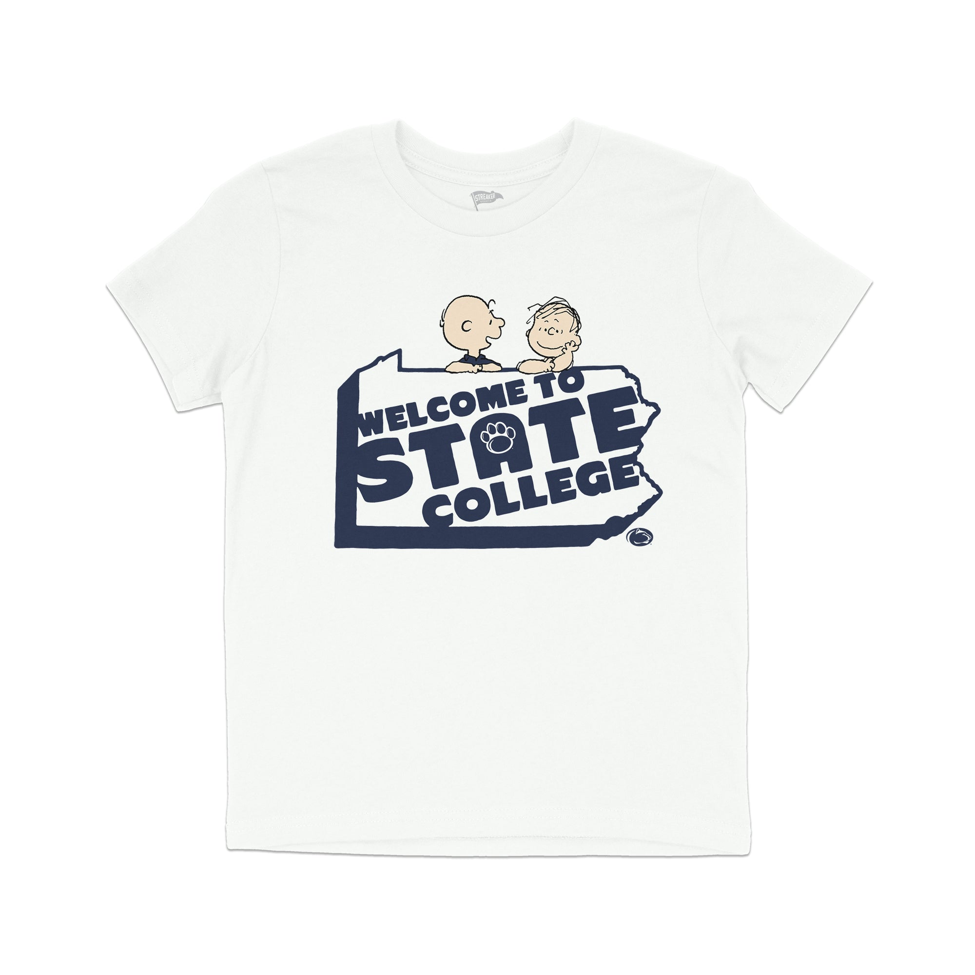 Peanuts x Penn State to State College Youth Tee Streaker Sports