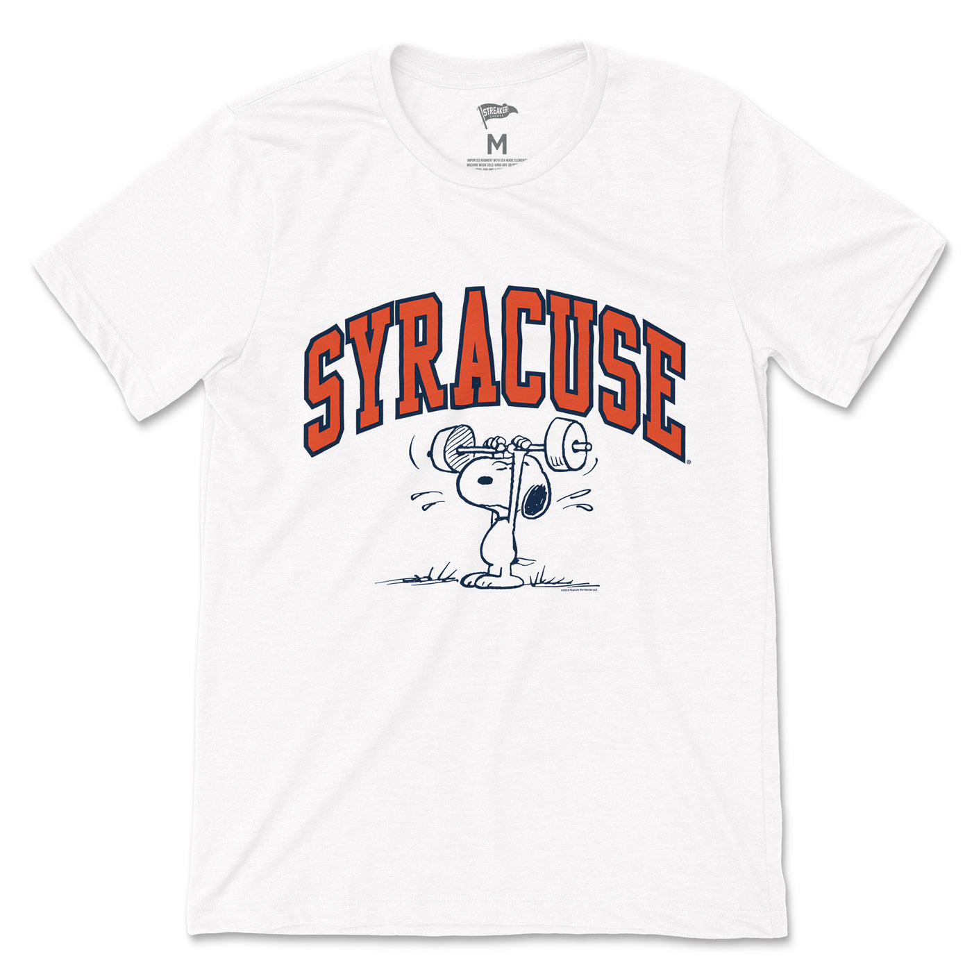 Peanuts x Syracuse Athletics Tee - Streaker Sports