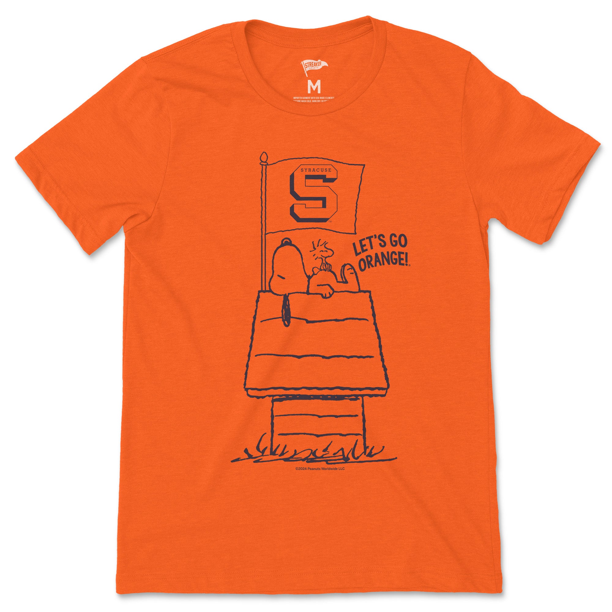 Streaker Sports Peanuts x Syracuse Home Game Tee Embrace College