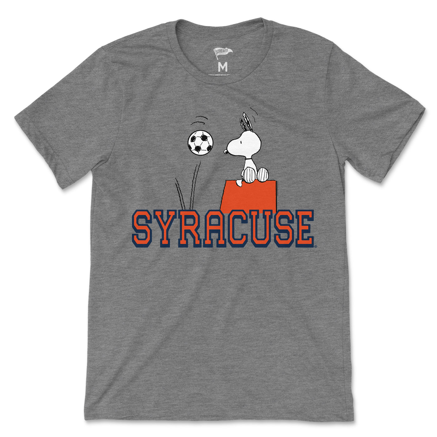 Peanuts x Syracuse Soccer Tee - Streaker Sports