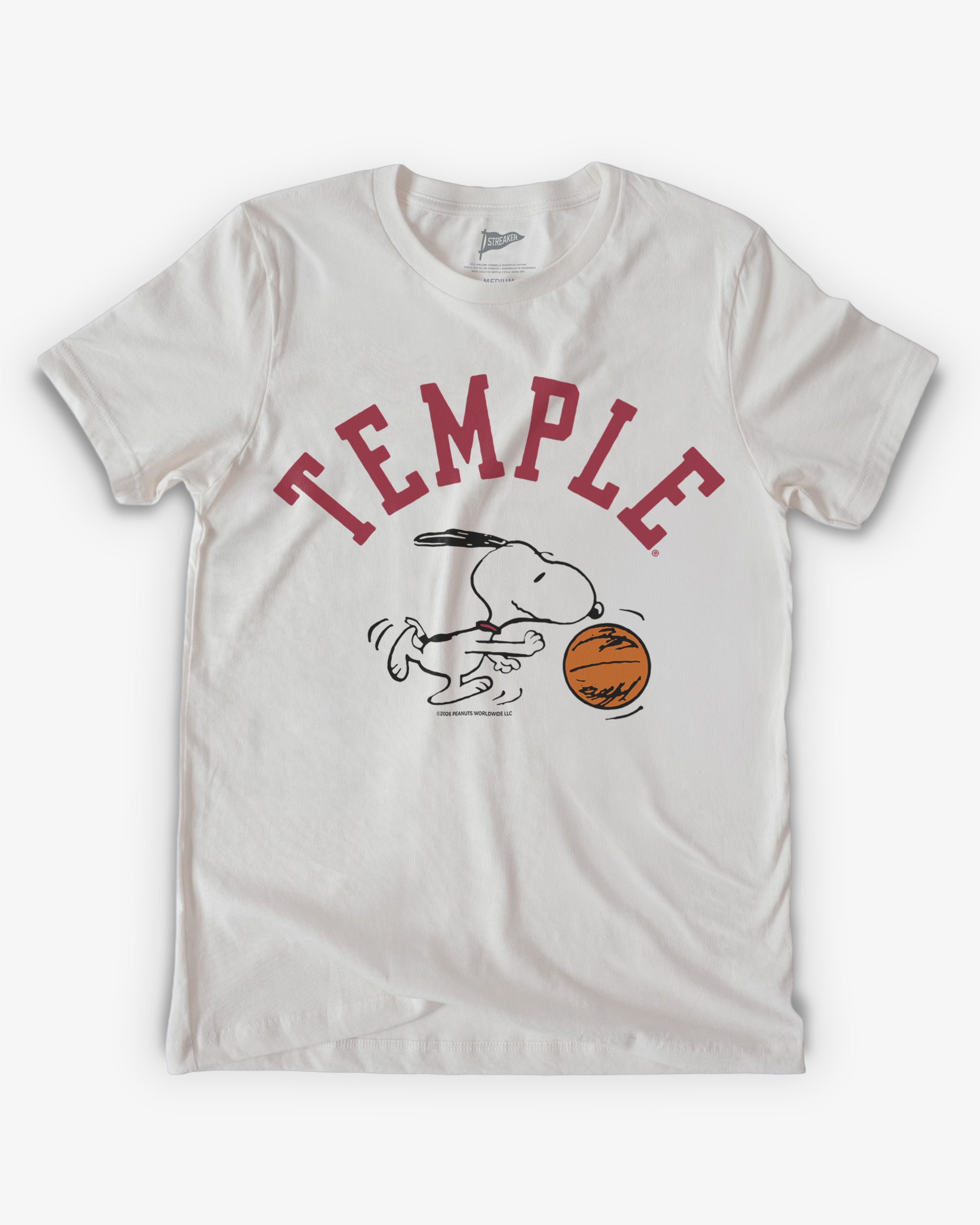 Peanuts x Temple Basketball Tee – Streaker Sports