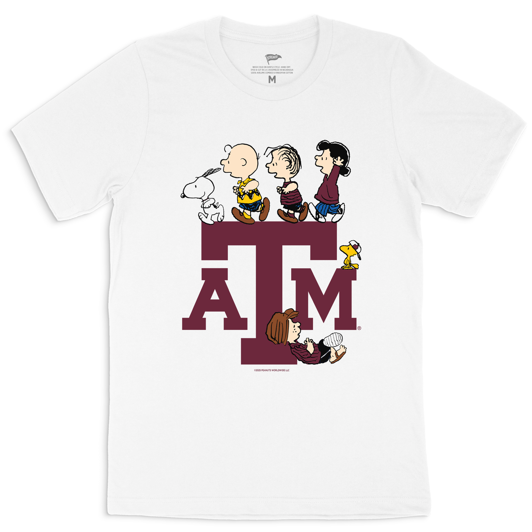 Peanuts x Texas A&M The Gang Tee – Streaker Sports