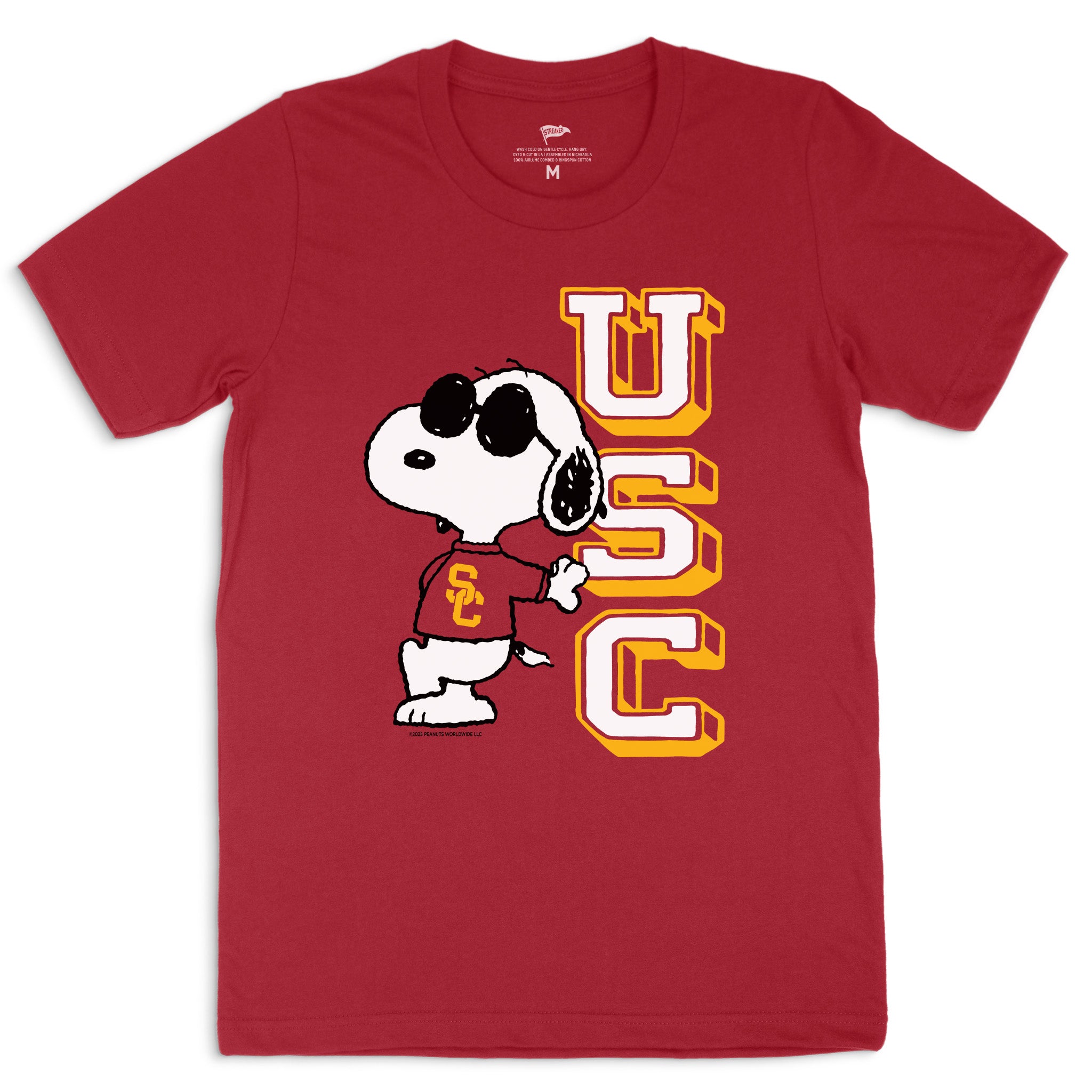 VINTAGE USA製 PEANUTS JOE COOL スヌーピー Tシャツ Peanuts USC Joe Cool Tee | Streaker Sports