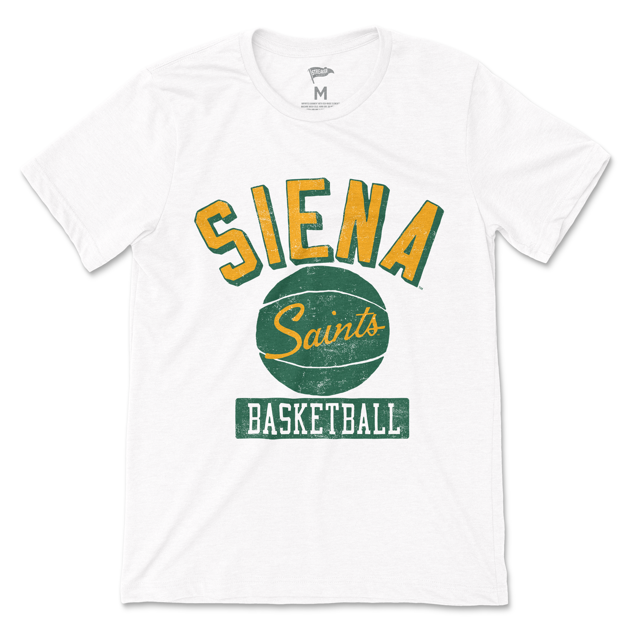 ●Sienne● Classic Logo Tshirt Black S4UTS02G SienaVintageBasketballLogoTee_