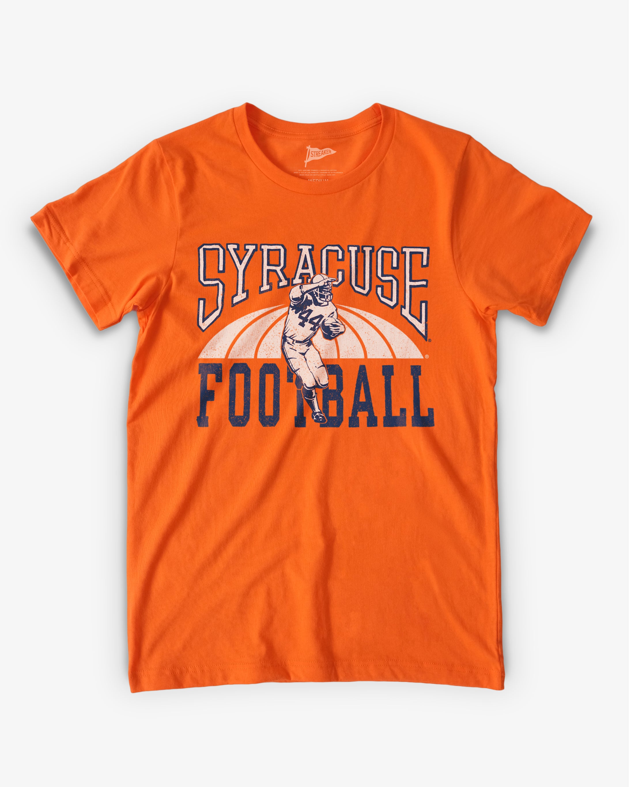 DAIRIKU ダイリク VINTAGE FOOTBALL TEE Syracuse Vintage Football Tee | College Vault Exclusive – Streaker