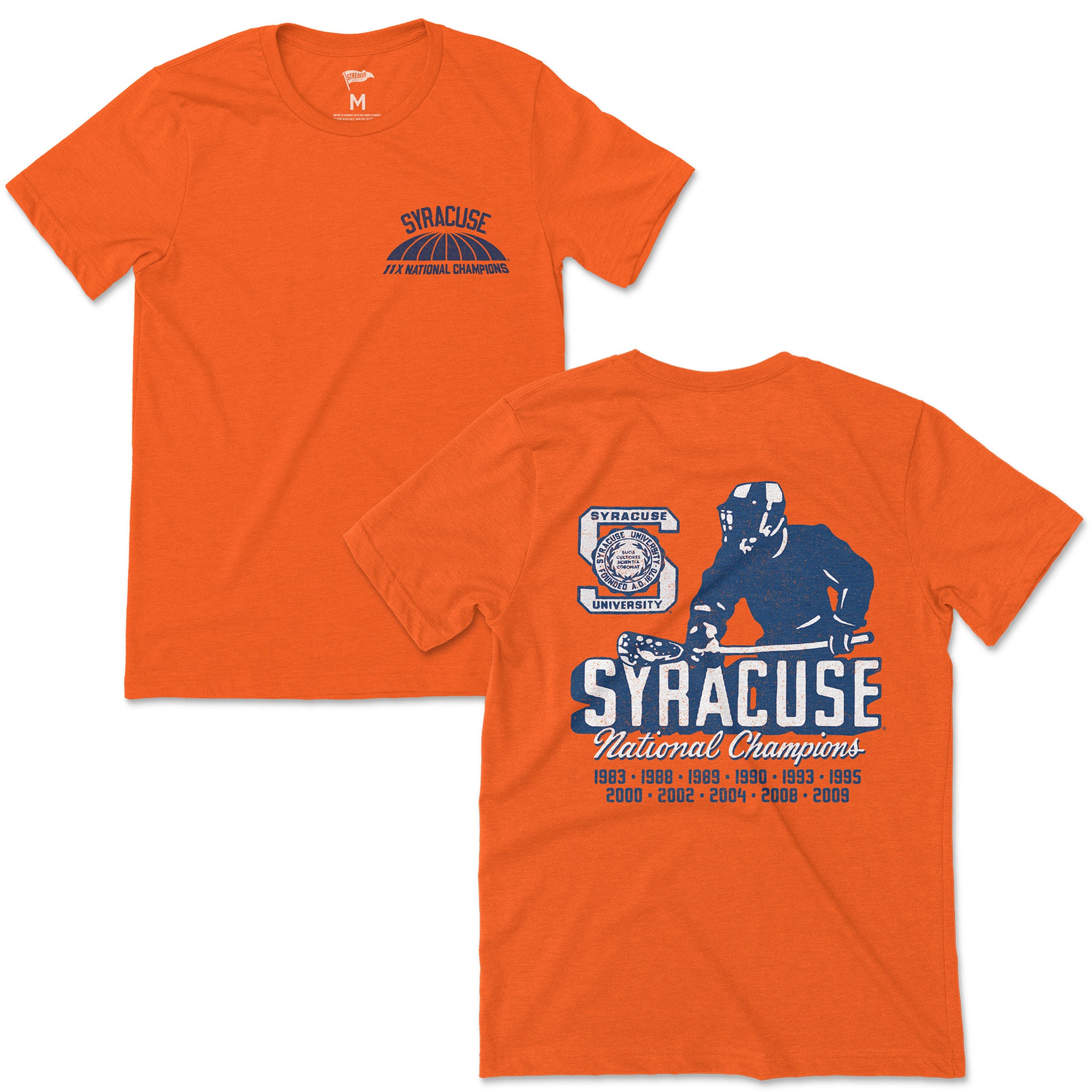『古着』Champion Syracuse Lacrosse スウェット M 古着』Champion Syracuse Lacrosse スウェット M