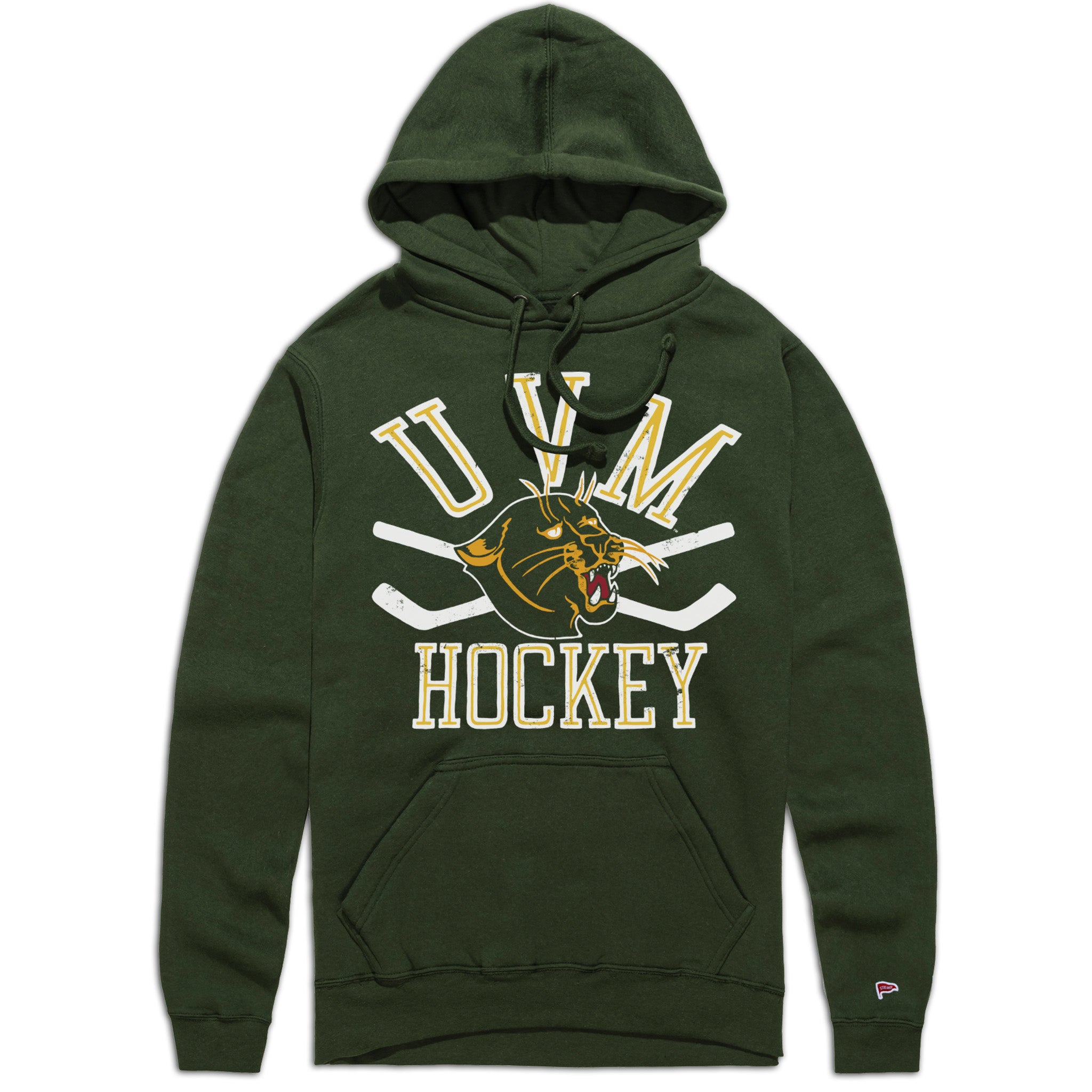 Vintage University of Vermont Hockey Hoodie Embrace the