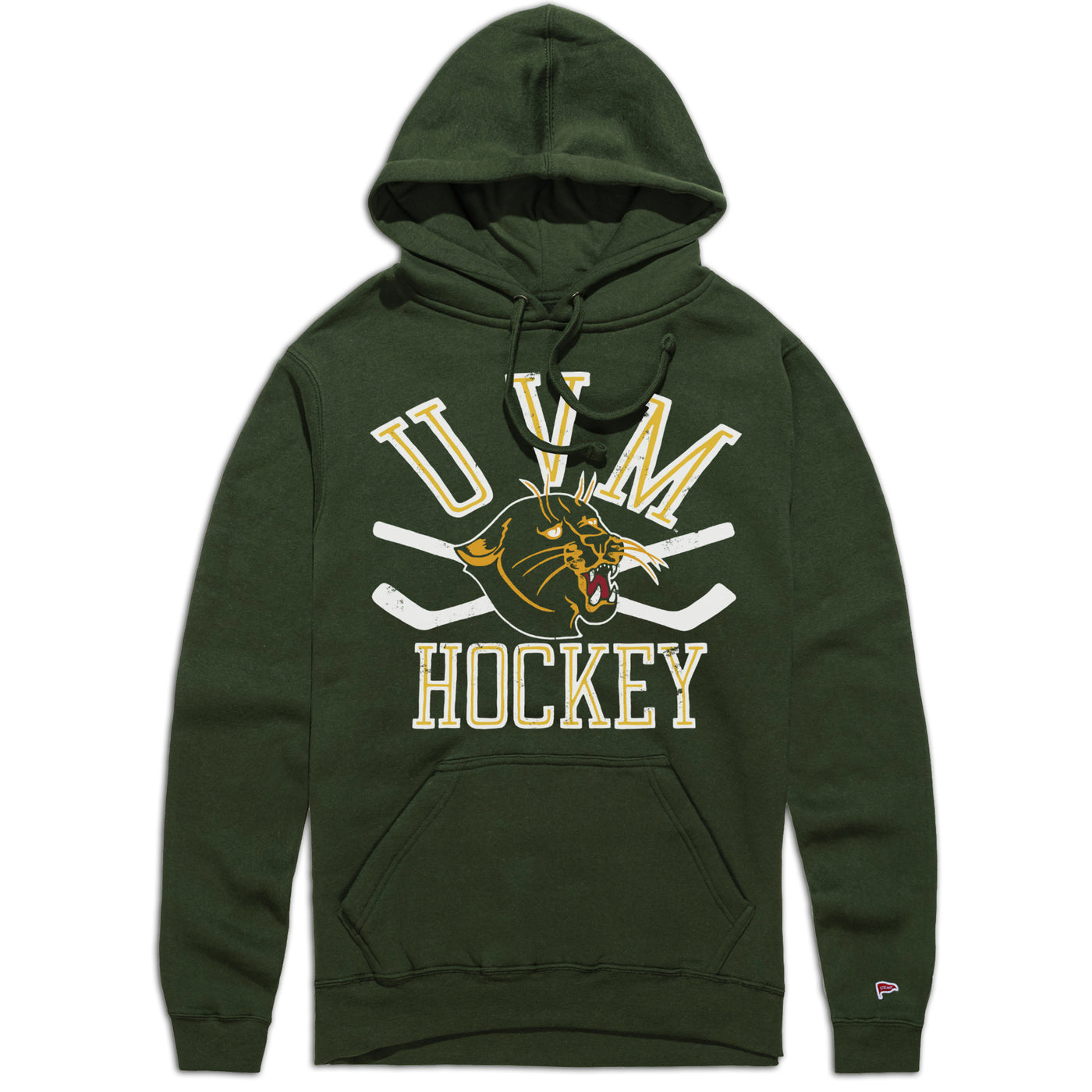 University of Vermont Vintage Hockey Hoodie - Streaker Sports