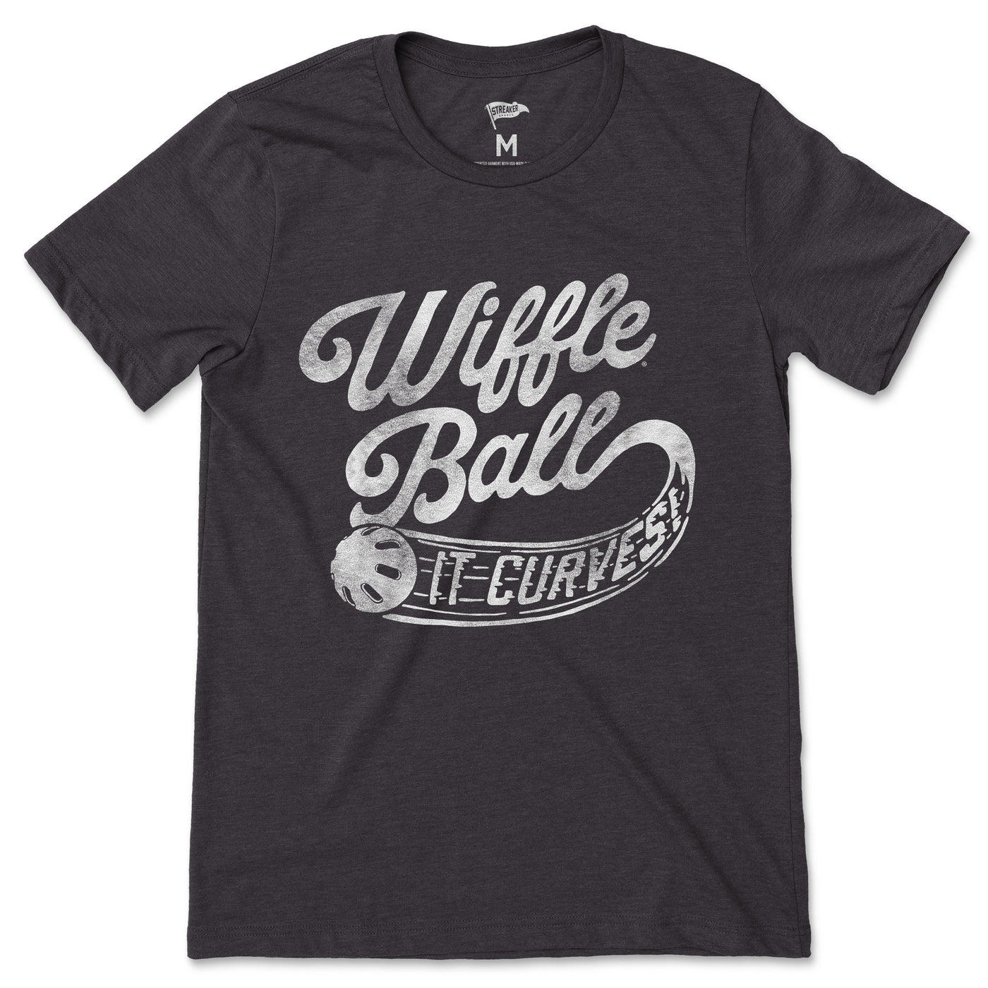 Wiffle Ball Script Tee - Streaker Sports