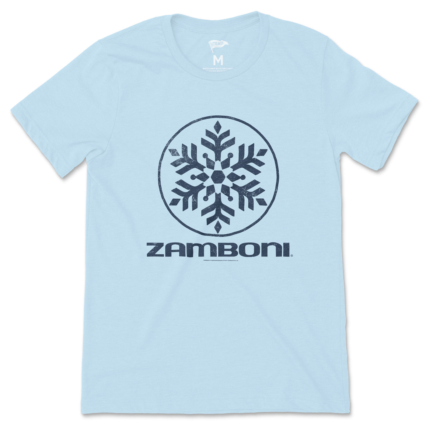 Zamboni Vintage Snowflake Icon Tee - Streaker Sports