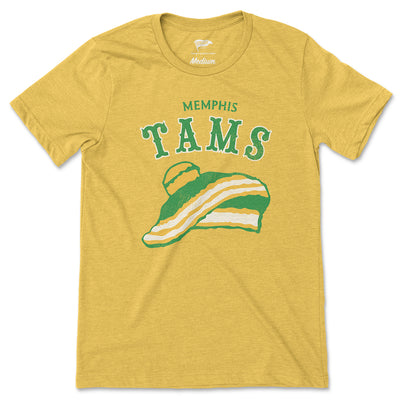 1972 Memphis Tams Tee - Streaker Sports