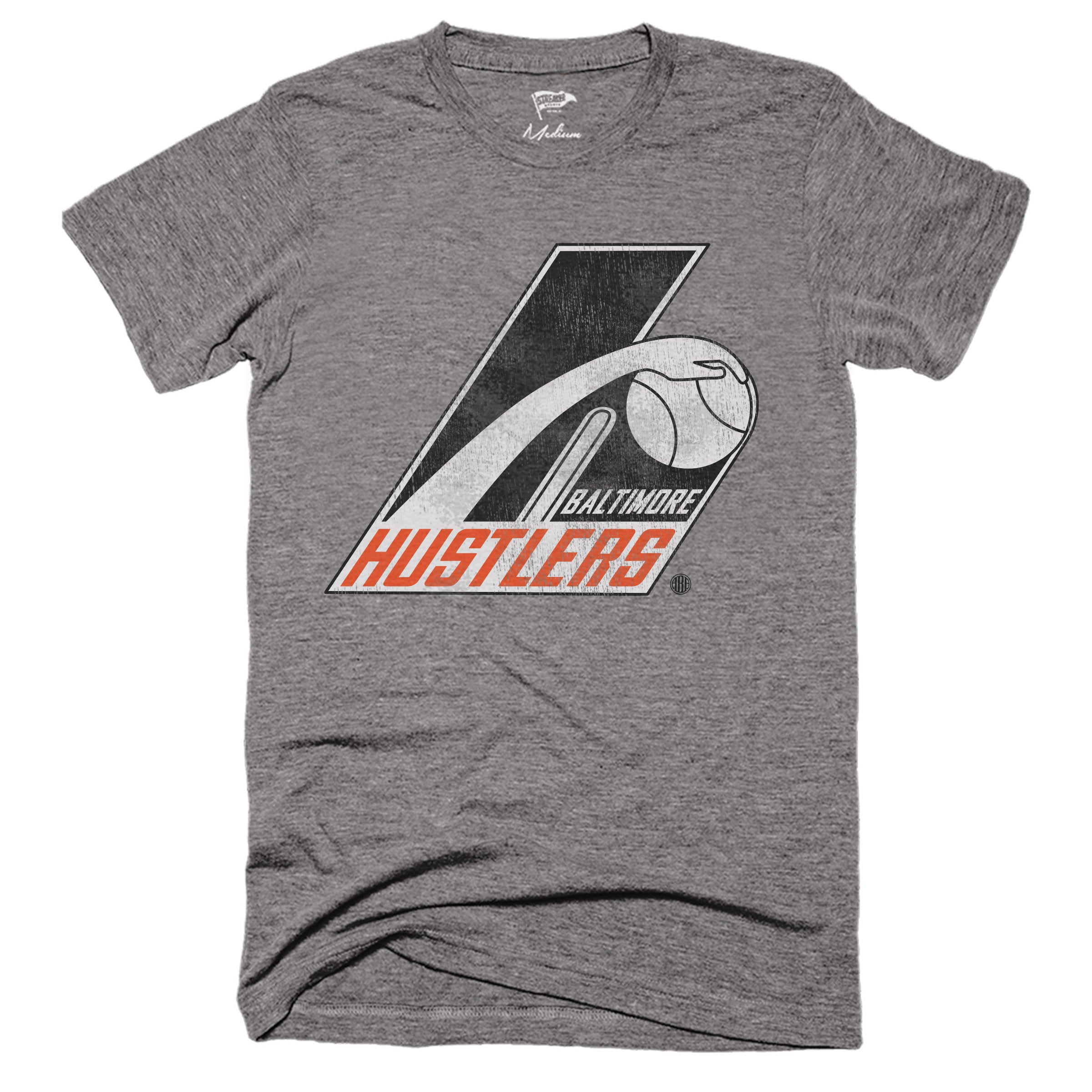 1975 Baltimore Hustlers Basketball Tee - Vintage Inspired Iconic 