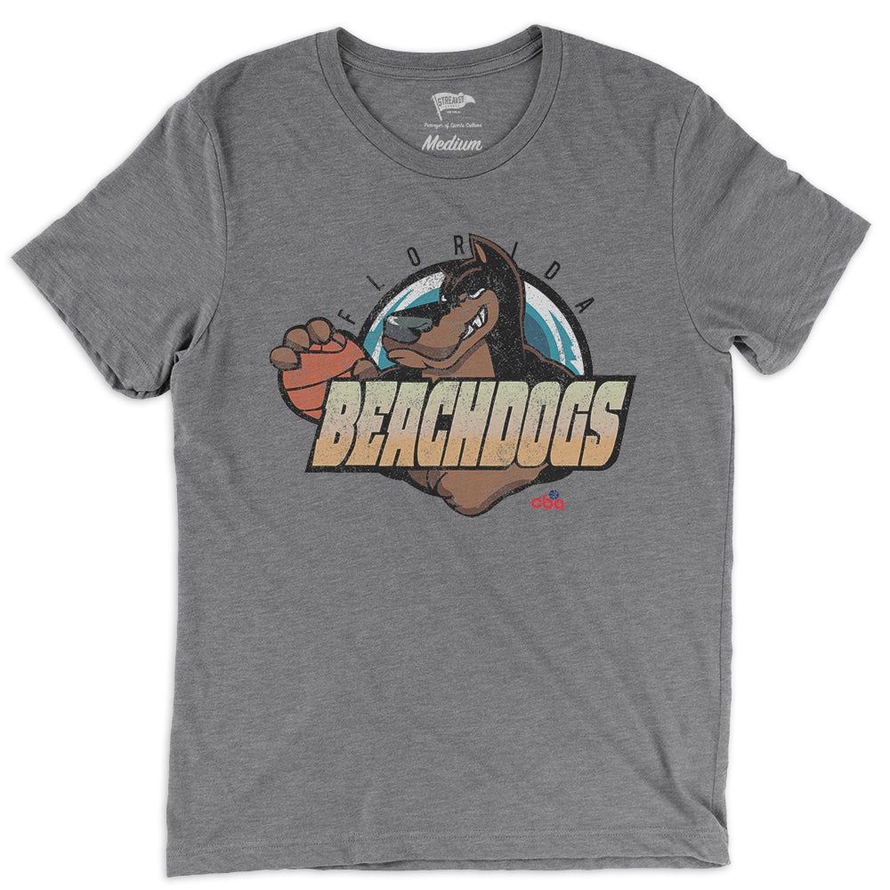 1995 Florida BeachDogs Tee: Dive into Sports History with this