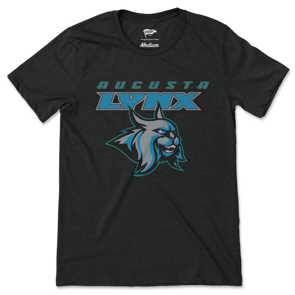 1998 Augusta Lynx Tee | Vintage ECHL Sports Tee | Streaker Sports