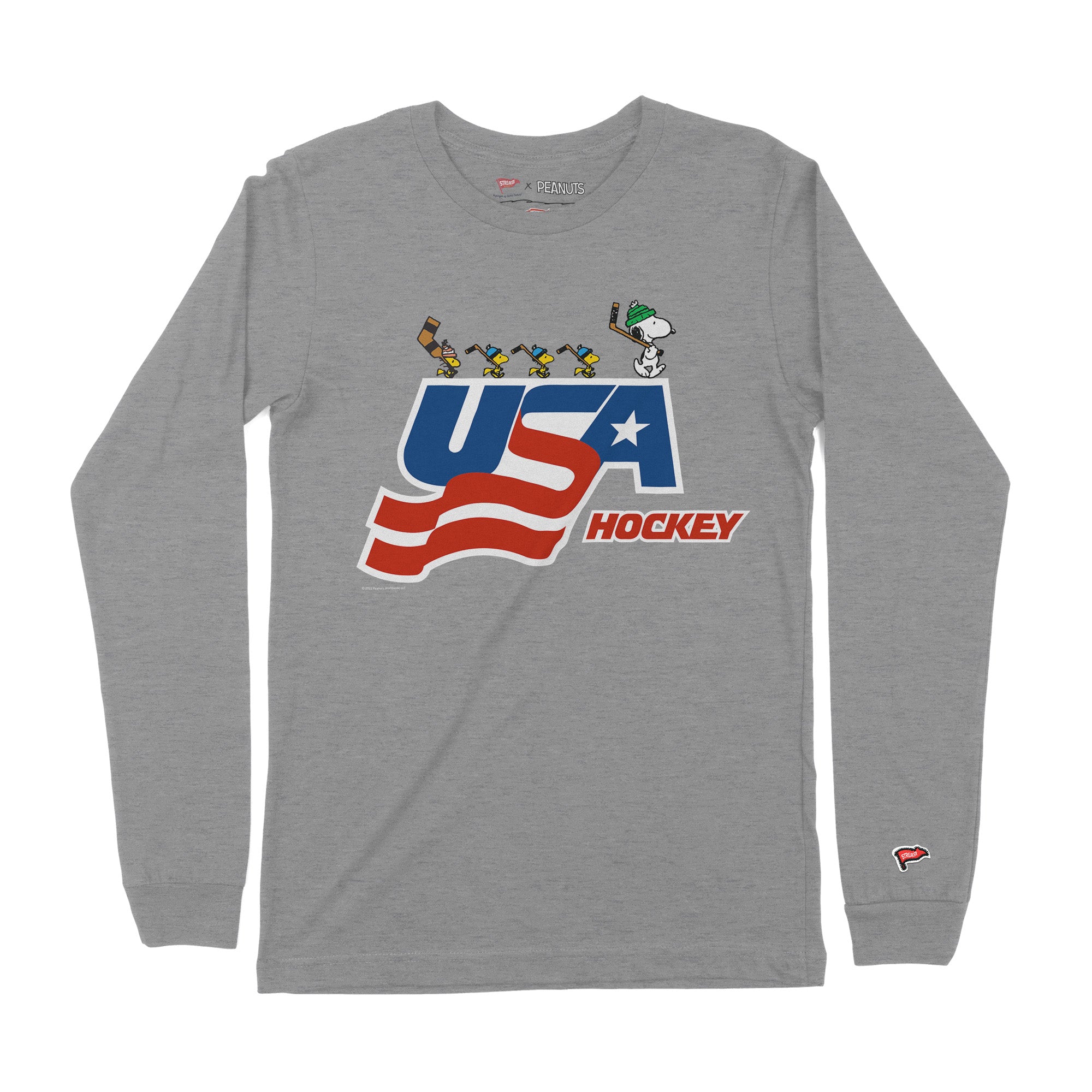 Official original Streaker Sports X Peanuts Usa Hockey Offseason Surf 2023 Shirt, hoodie, sweater, long sleeve and tank top