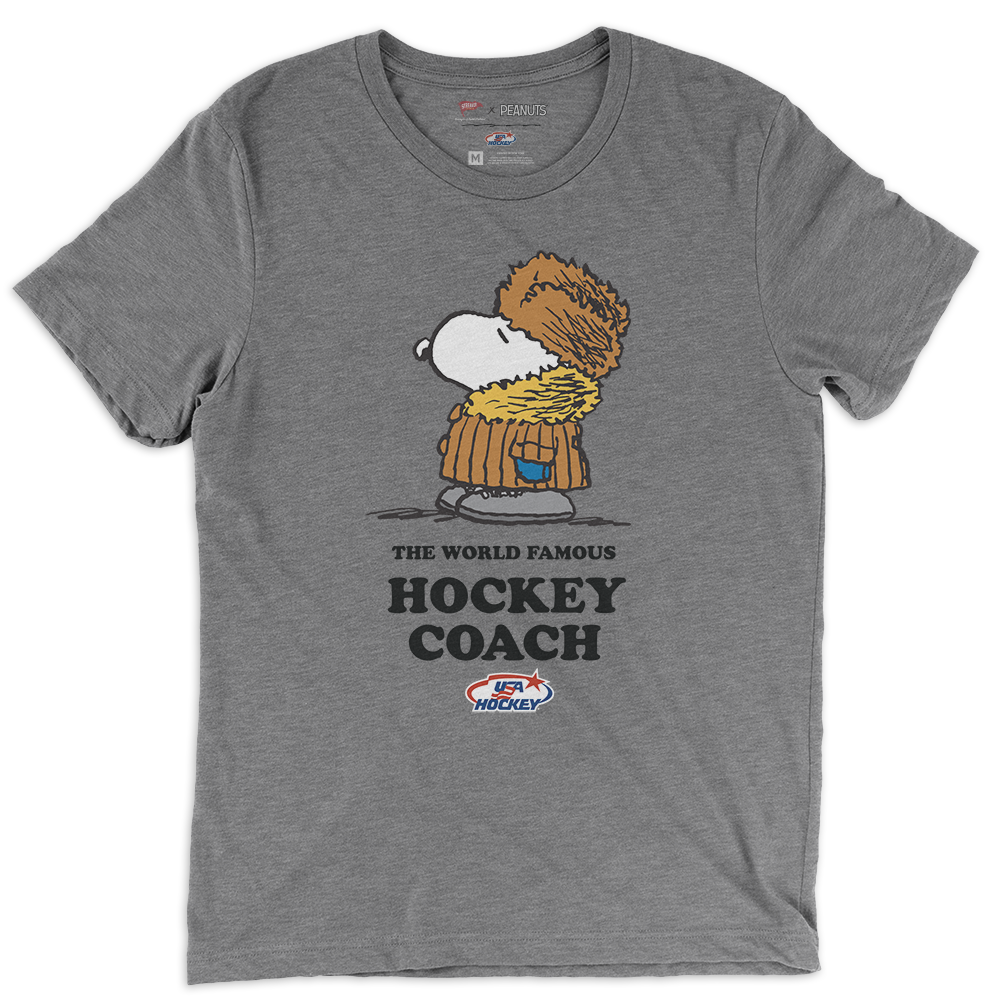 Vintage Snoopy Hockey Coach Tee Streaker Sports X Peanuts X USA Hockey vintage-snoopy-hockey-coach-tee-streaker-sports-x-peanuts-x-usa-hockey
