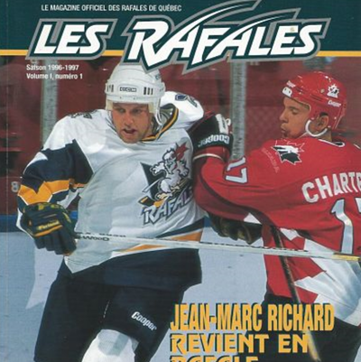 1996 Quebec Rafales Tee - Streaker Sports