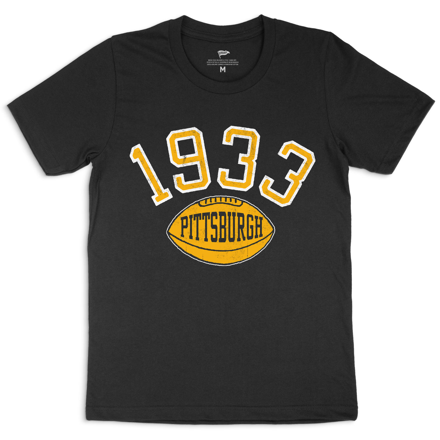 1933 Pittsburgh Football Founding Year Tee