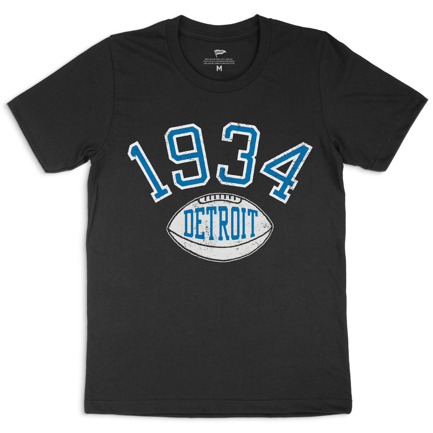 1934 Detroit Football Founding Year Tee