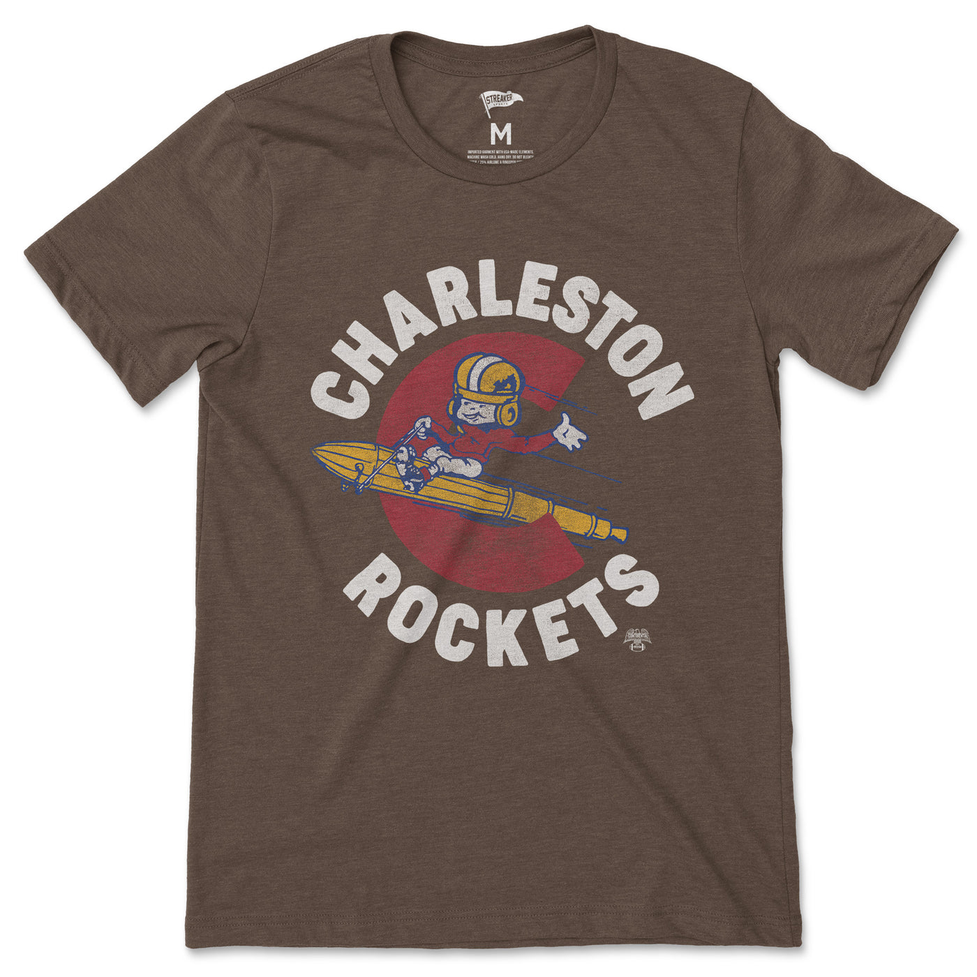 1965 Charleston Rockets Tee - Streaker Sports