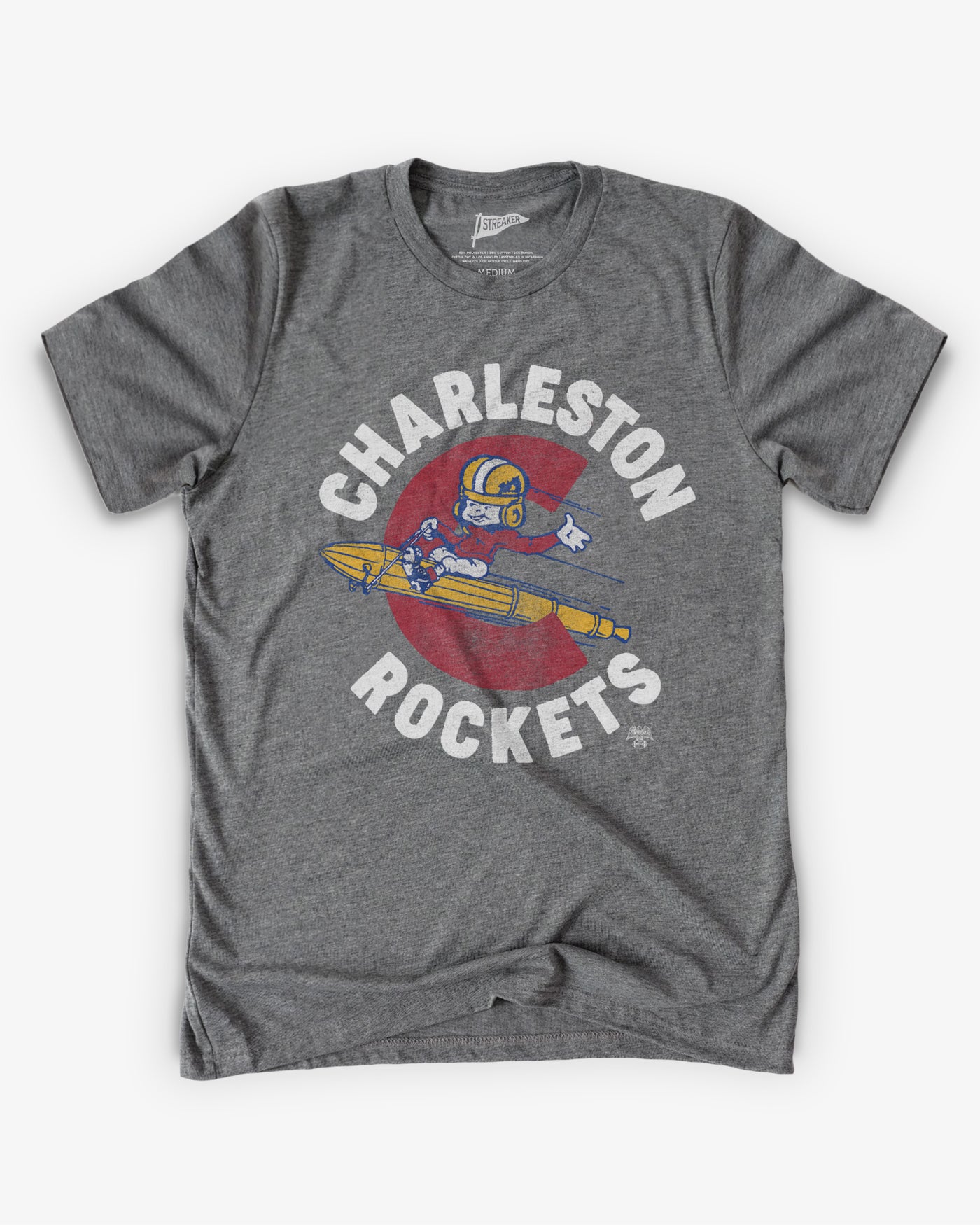1965 Charleston Rockets Tee | Vintage Continental Football League ...