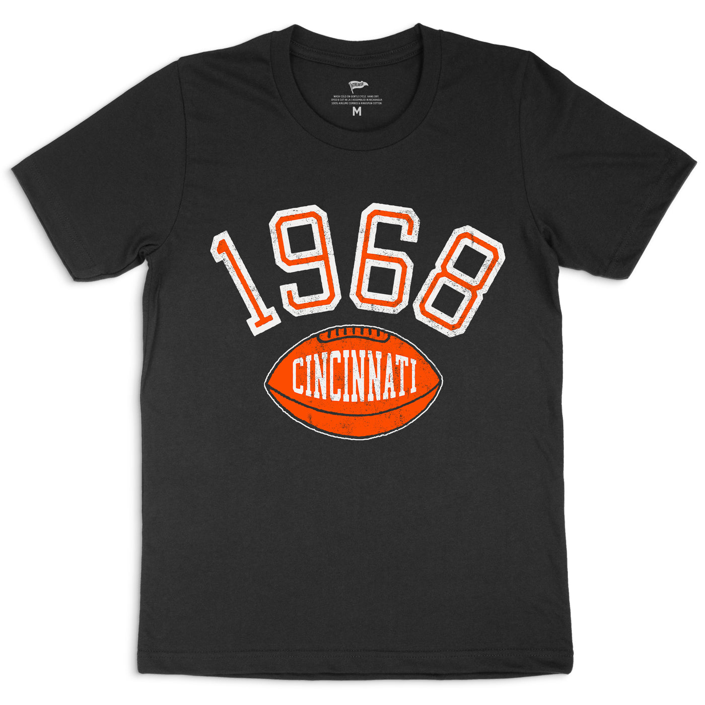 1968 Cincinnati Football Founding Year Tee