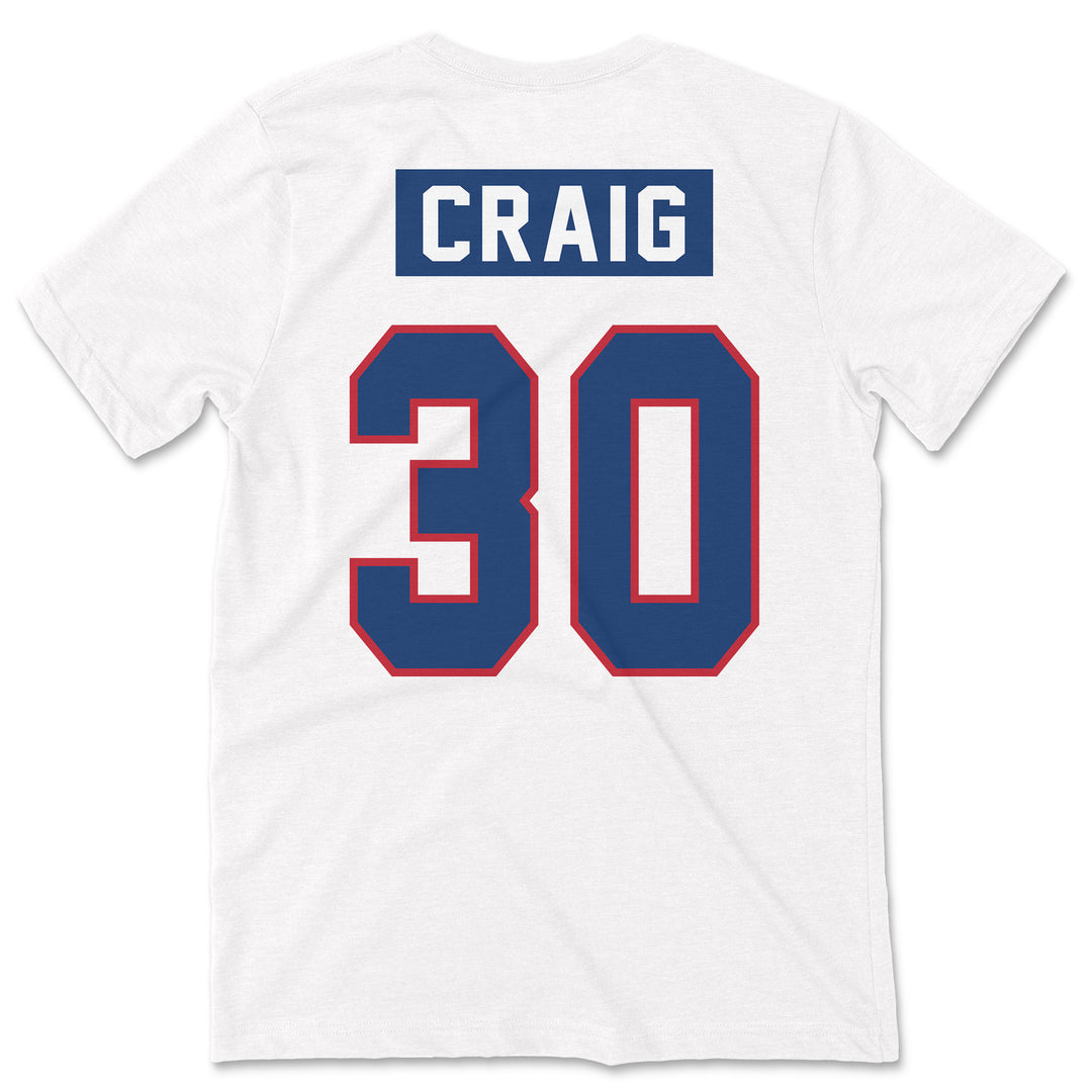 1980 Jim Craig Home Jersey Tee | Relive the Miracle On Ice