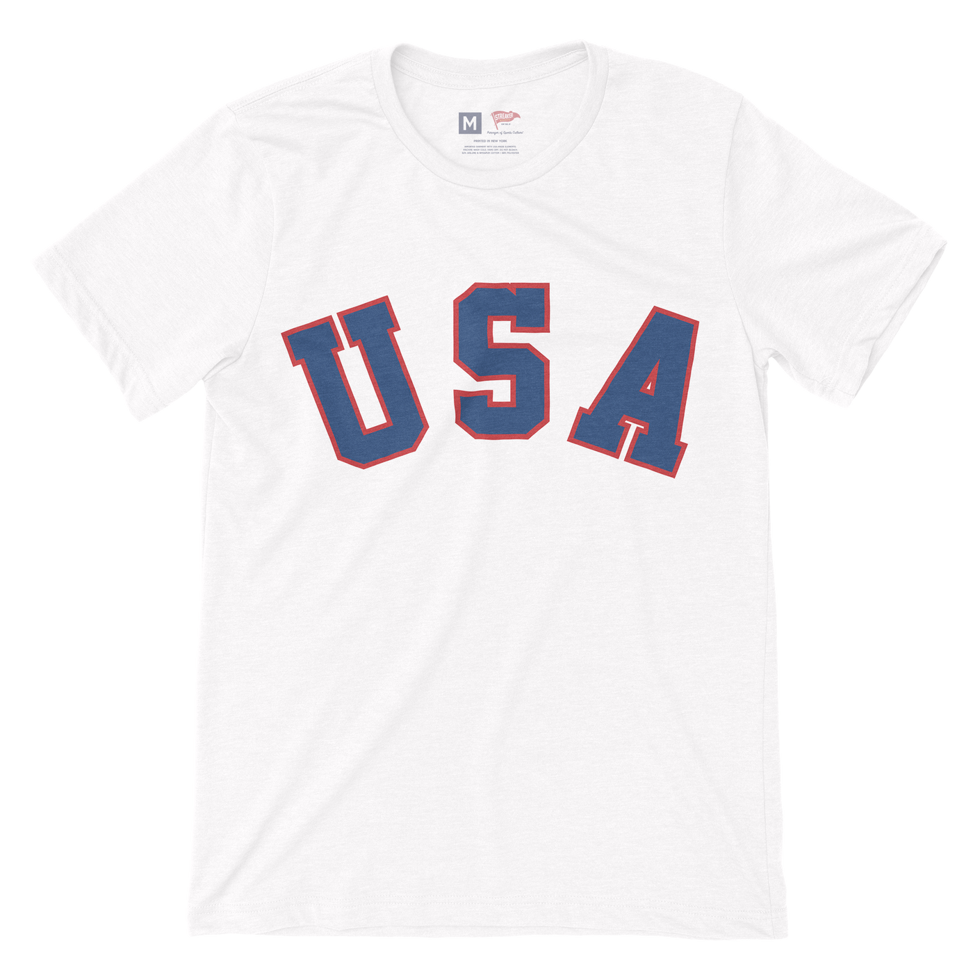 1980 Jim Craig Home Jersey Tee - Streaker Sports