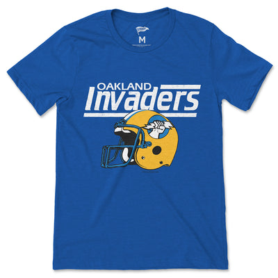 1983 Oakland Invaders Tee - Streaker Sports