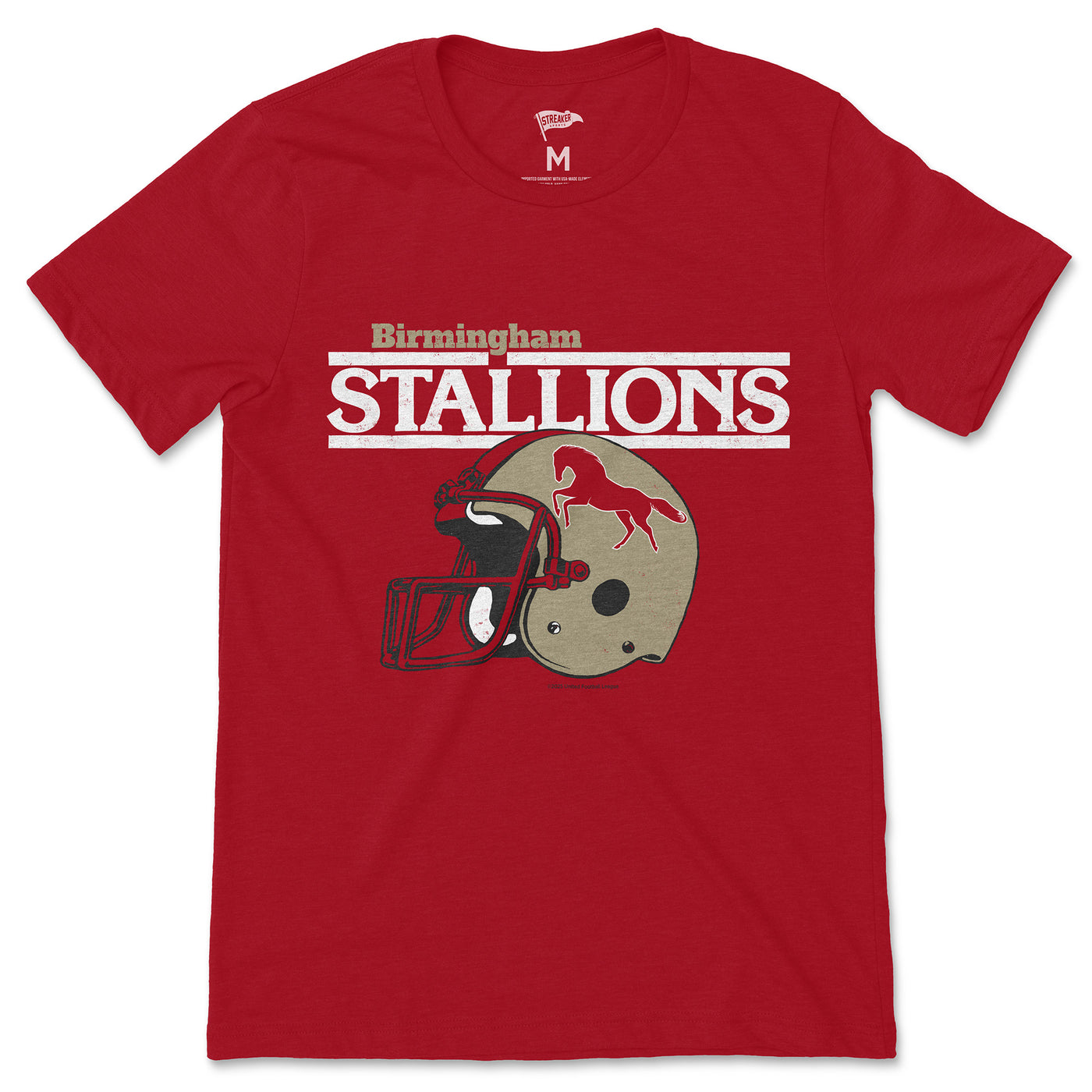1983 Birmingham Stallions Tee - Streaker Sports