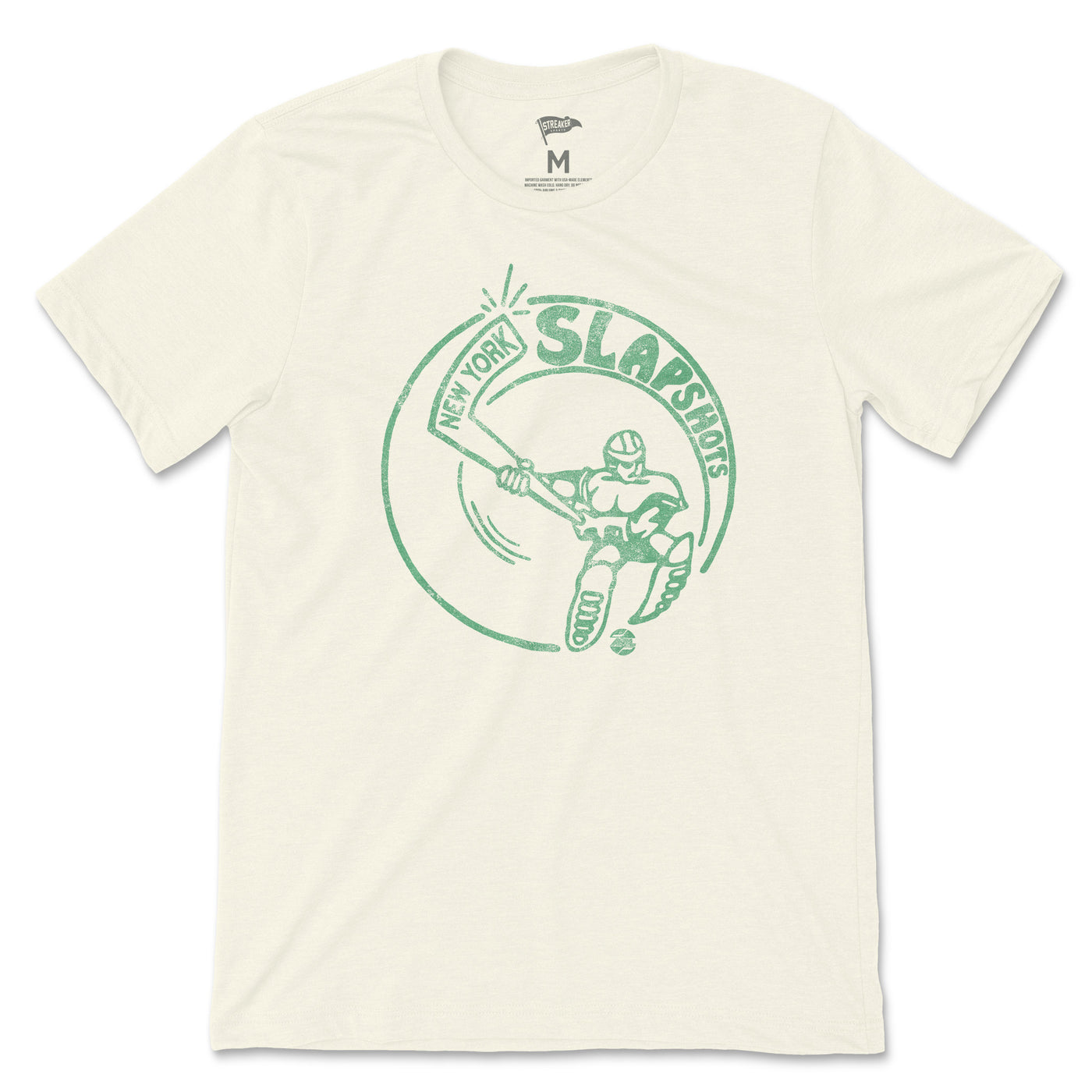 1985 New York Slapshots Tee - Streaker Sports