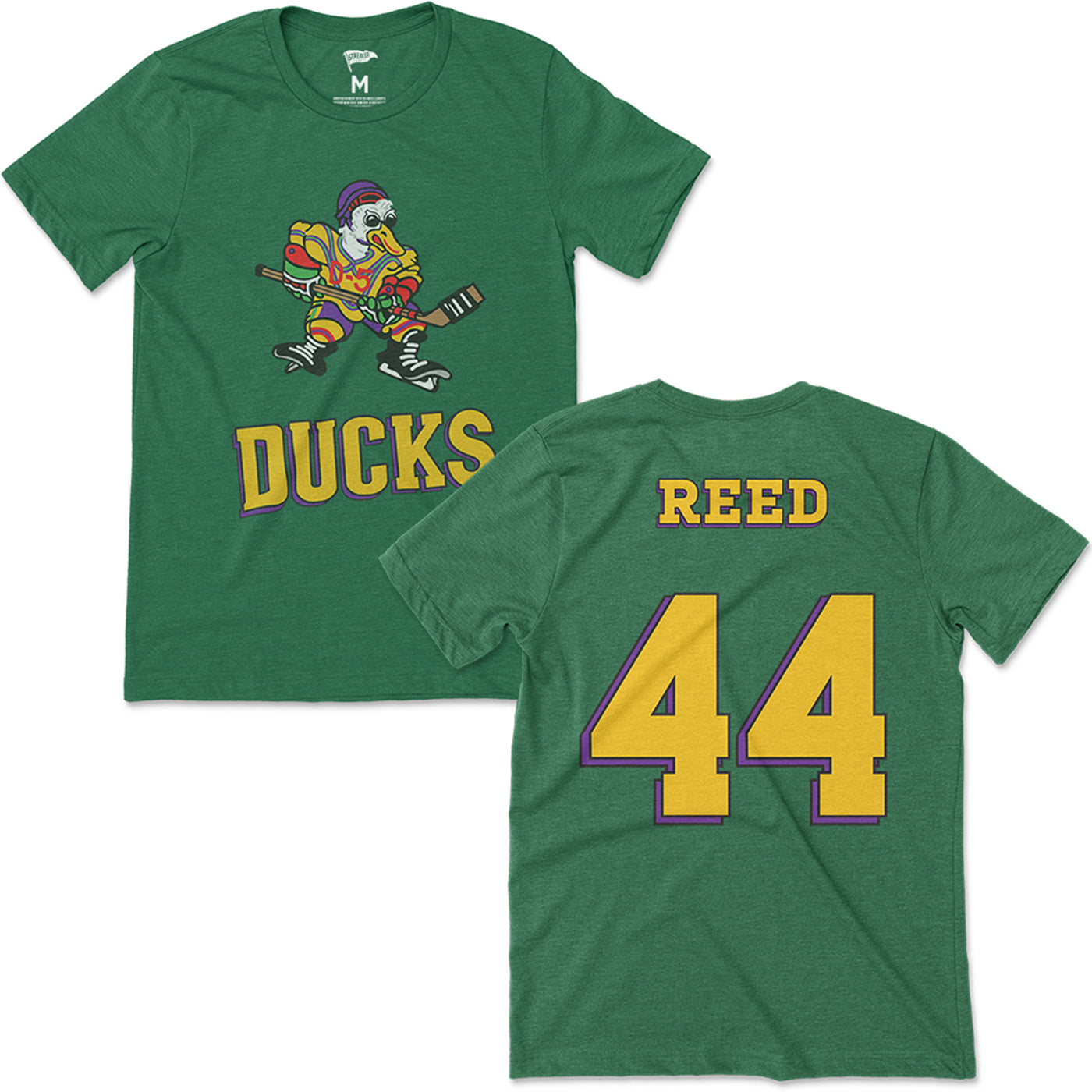 1992 Fulton Reed Ducks Jersey Tee - Streaker Sports