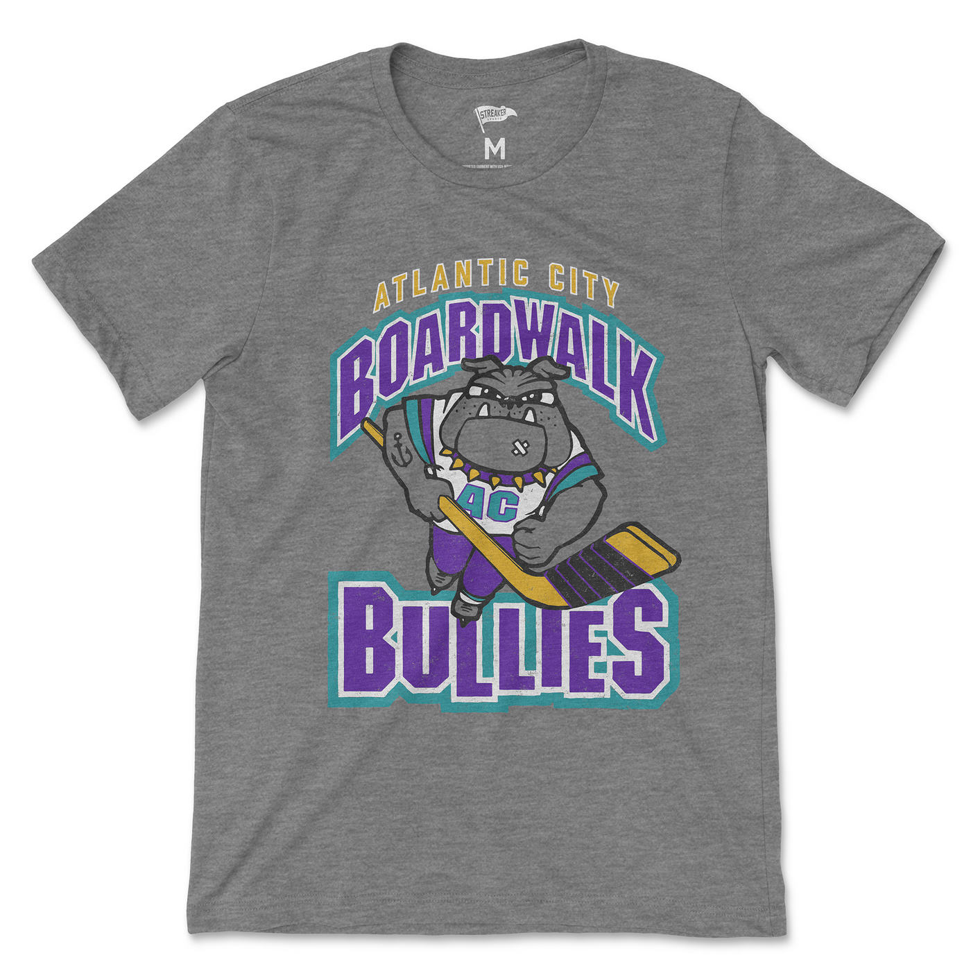 2001 Atlantic City Boardwalk Bullies Tee - Streaker Sports